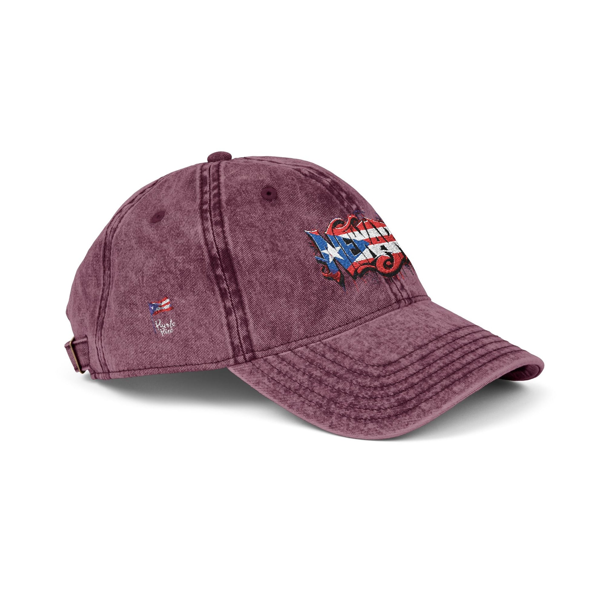 Puerto Rican Pride Gear Cultural Identity Hat Casual Hat, Retro Style Cap, Gift for Patriots, Summer Accessory - Metamorphosis Creations