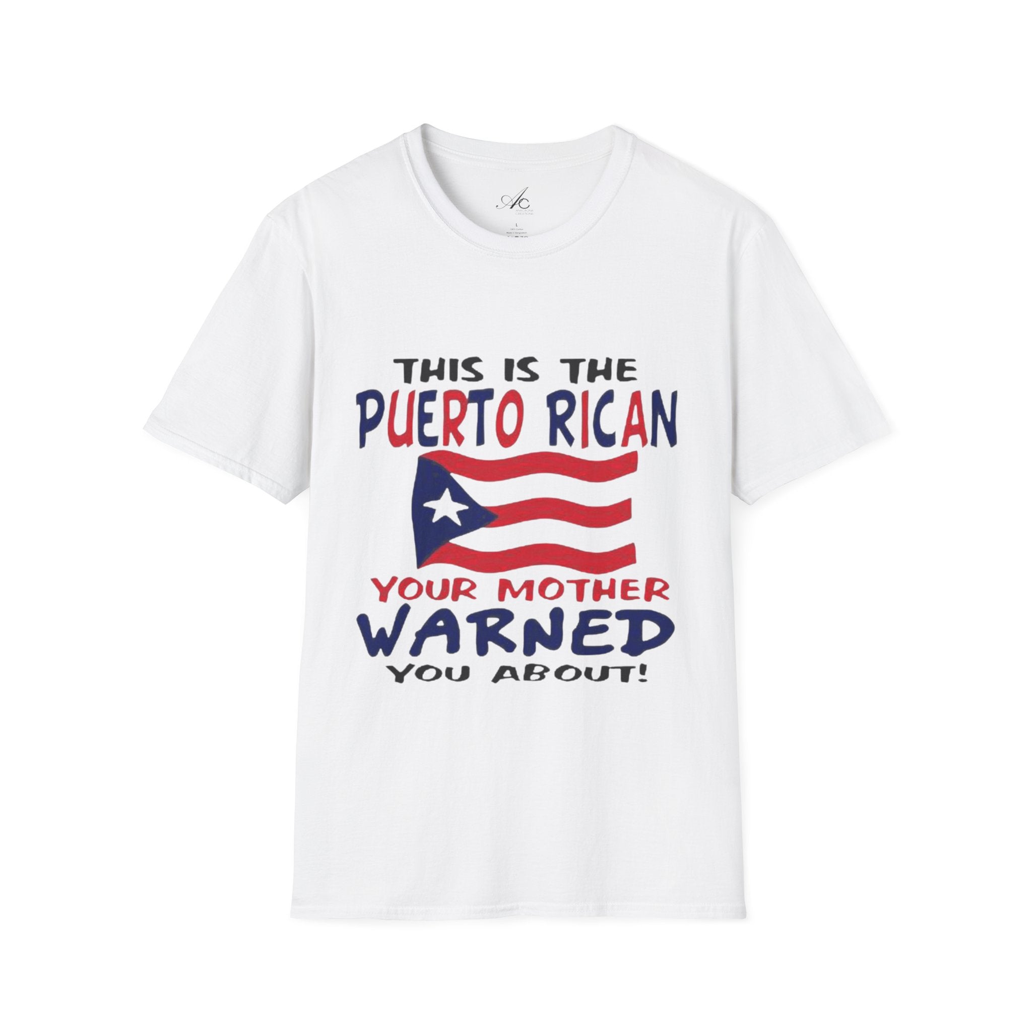 Puerto Rican Pride Unisex T-Shirt – Cultural Expression Tee for Celebrations, Beach Days, Casual Wear & Family Gatherings - Metamorphosis Creations