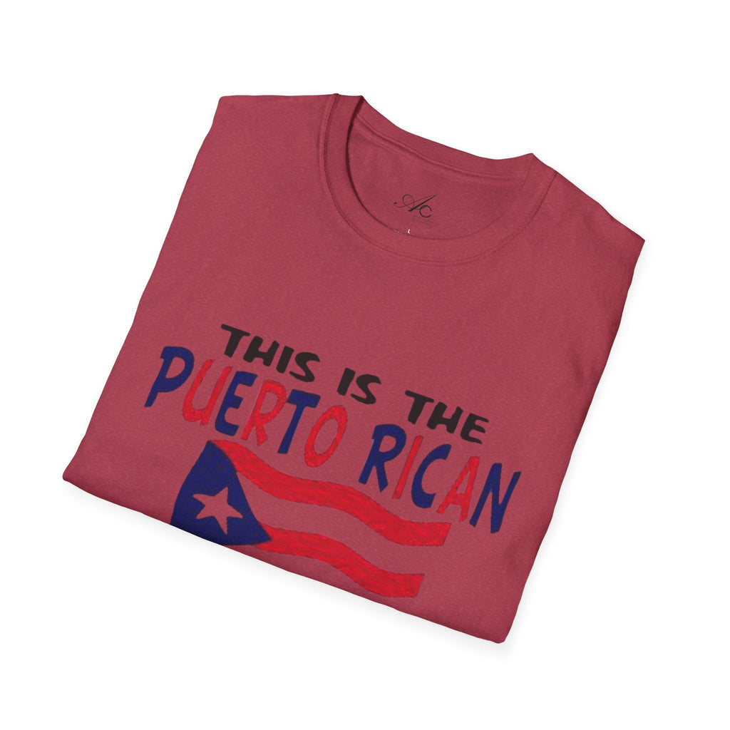 Puerto Rican Pride Unisex T-Shirt – Cultural Expression Tee for Celebrations, Beach Days, Casual Wear & Family Gatherings - Metamorphosis Creations