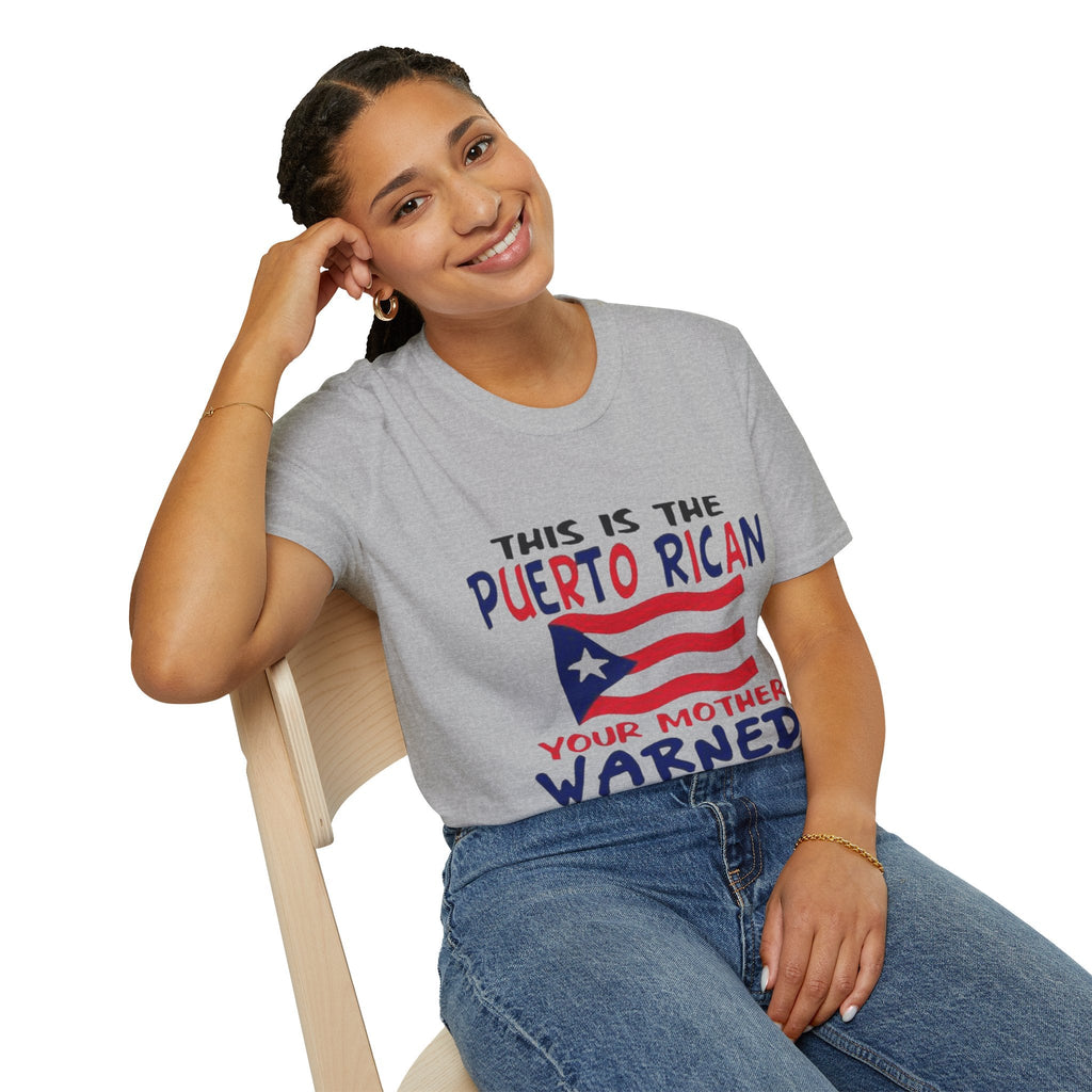 Puerto Rican Pride Unisex T-Shirt – Cultural Expression Tee for Celebrations, Beach Days, Casual Wear & Family Gatherings - Metamorphosis Creations