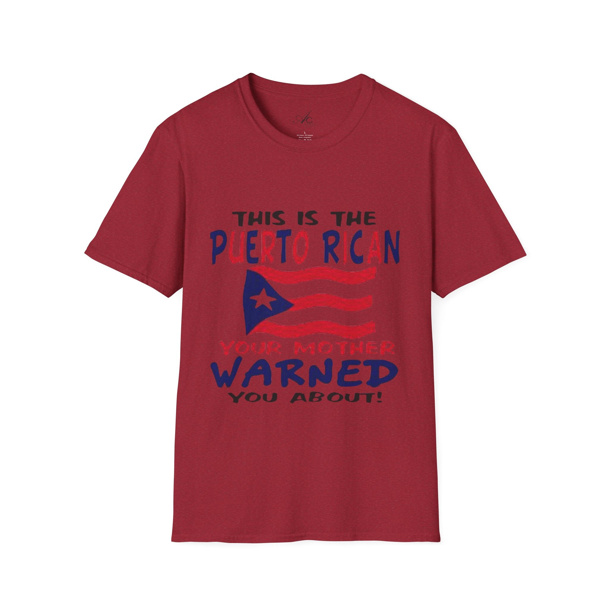 Puerto Rican Pride Unisex T-Shirt – Cultural Expression Tee for Celebrations, Beach Days, Casual Wear & Family Gatherings - Metamorphosis Creations
