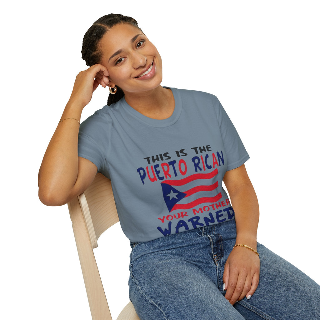 Puerto Rican Pride Unisex T-Shirt – Cultural Expression Tee for Celebrations, Beach Days, Casual Wear & Family Gatherings - Metamorphosis Creations