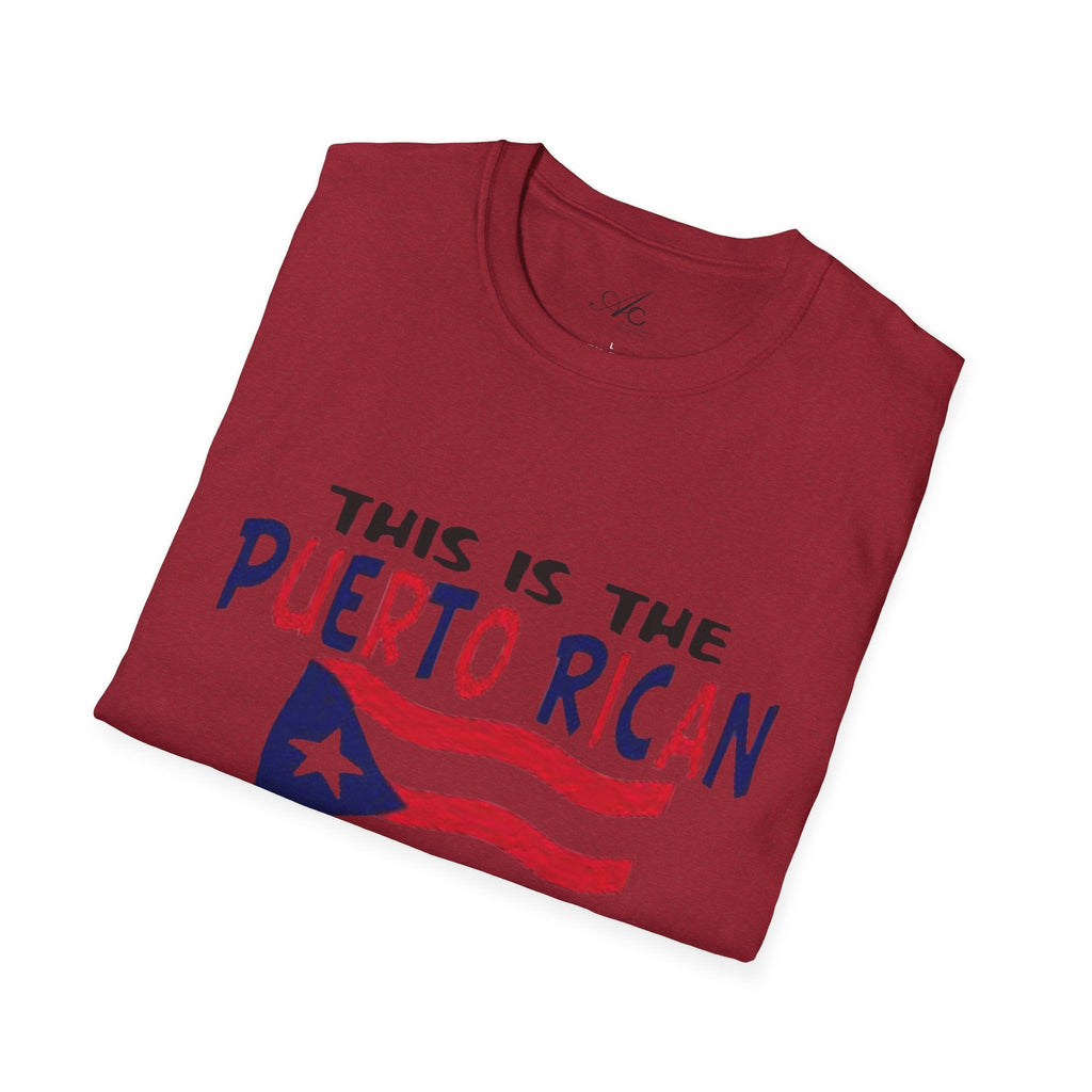 Puerto Rican Pride Unisex T-Shirt – Cultural Expression Tee for Celebrations, Beach Days, Casual Wear & Family Gatherings - Metamorphosis Creations