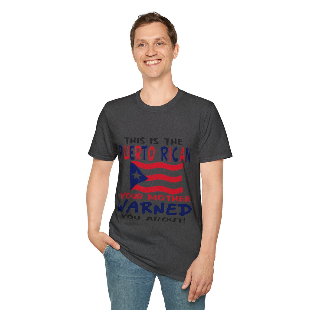 Puerto Rican Pride Unisex T-Shirt – Cultural Expression Tee for Celebrations, Beach Days, Casual Wear & Family Gatherings - Metamorphosis Creations