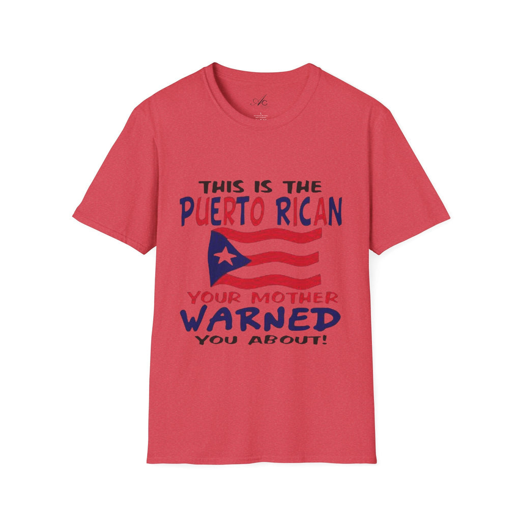 Puerto Rican Pride Unisex T-Shirt – Cultural Expression Tee for Celebrations, Beach Days, Casual Wear & Family Gatherings - Metamorphosis Creations