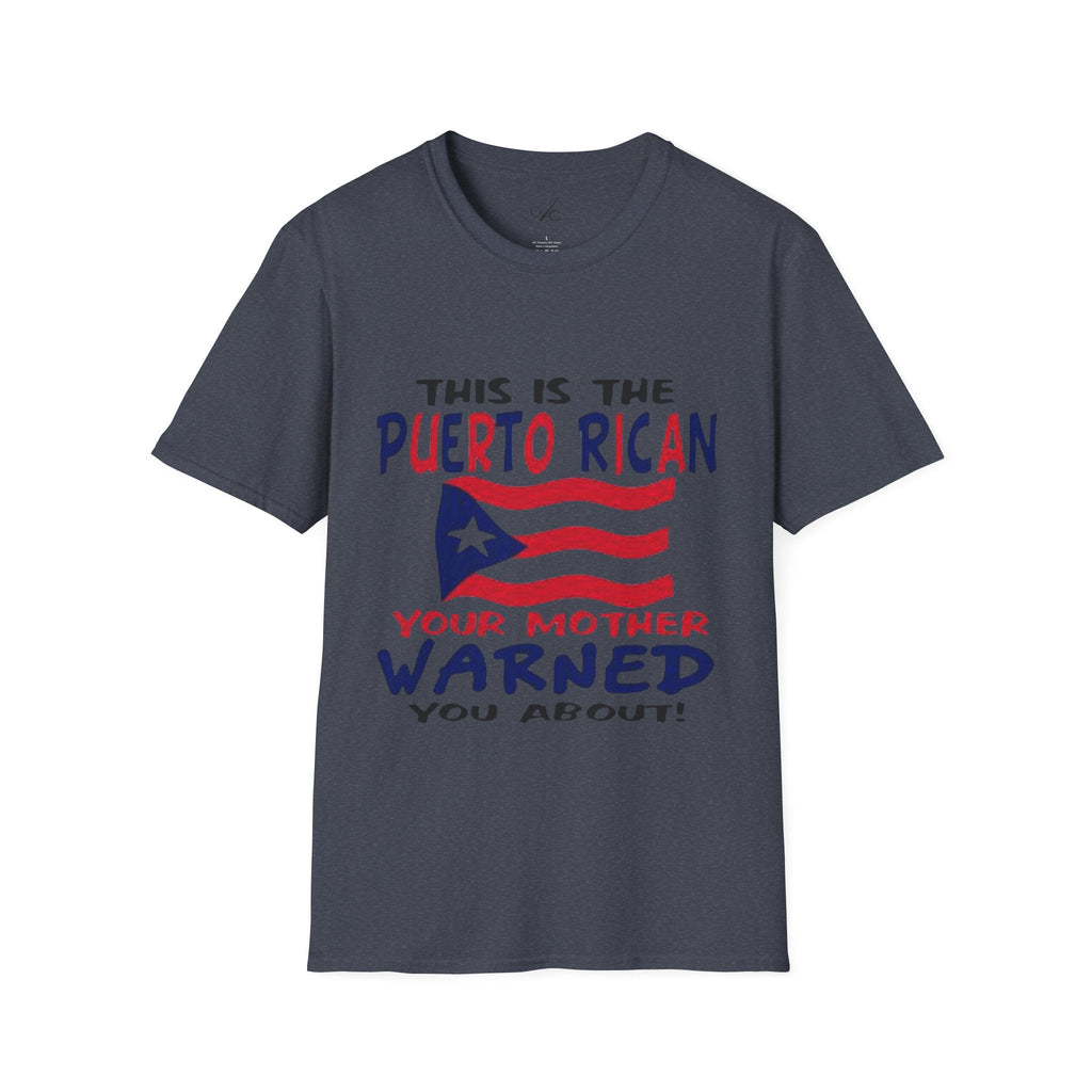 Puerto Rican Pride Unisex T-Shirt – Cultural Expression Tee for Celebrations, Beach Days, Casual Wear & Family Gatherings - Metamorphosis Creations