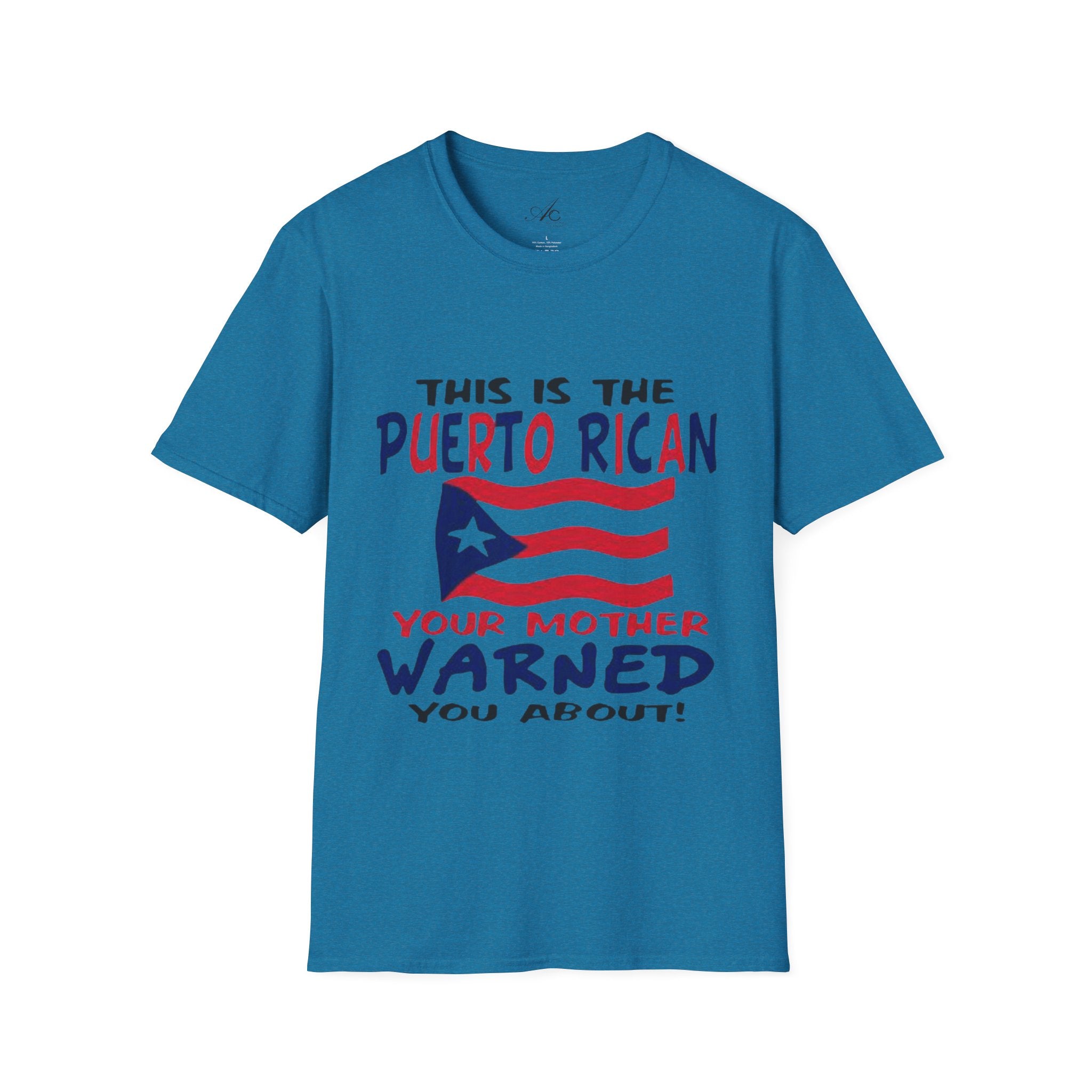 Puerto Rican Pride Unisex T-Shirt – Cultural Expression Tee for Celebrations, Beach Days, Casual Wear & Family Gatherings - Metamorphosis Creations