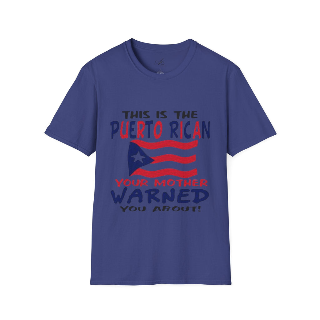 Puerto Rican Pride Unisex T-Shirt – Cultural Expression Tee for Celebrations, Beach Days, Casual Wear & Family Gatherings - Metamorphosis Creations