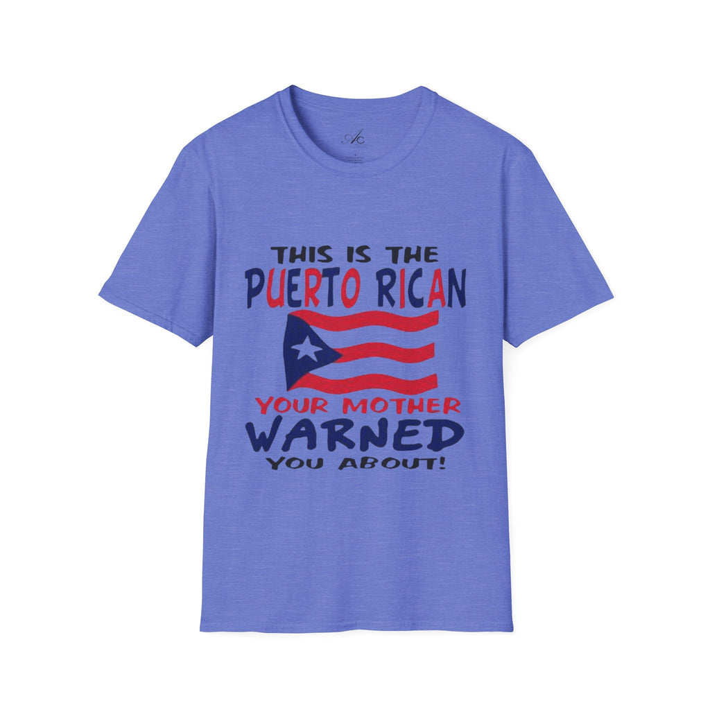 Puerto Rican Pride Unisex T-Shirt – Cultural Expression Tee for Celebrations, Beach Days, Casual Wear & Family Gatherings - Metamorphosis Creations