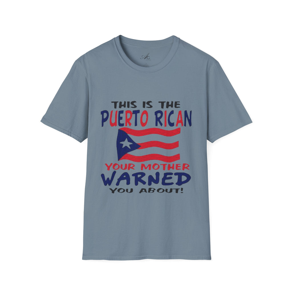 Puerto Rican Pride Unisex T-Shirt – Cultural Expression Tee for Celebrations, Beach Days, Casual Wear & Family Gatherings - Metamorphosis Creations