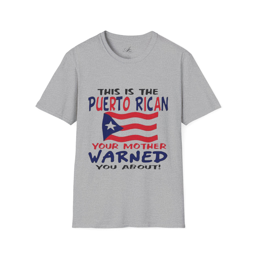 Puerto Rican Pride Unisex T-Shirt – Cultural Expression Tee for Celebrations, Beach Days, Casual Wear & Family Gatherings - Metamorphosis Creations