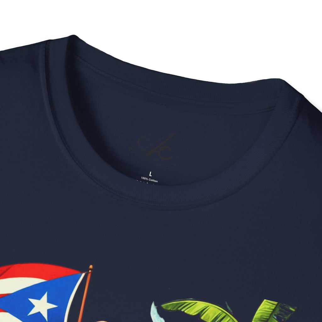 Puerto Rican T-Shirt, Summer Shirt, Casual Wear, Gift for Him/Her, Beach Apparel Boriqua T-Shirt - Metamorphosis Creations