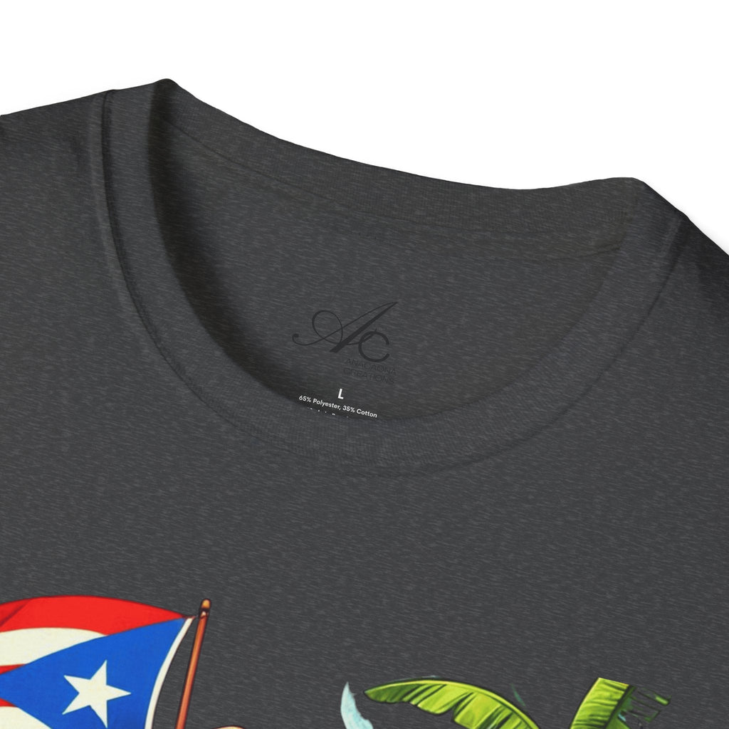 Puerto Rican T-Shirt, Summer Shirt, Casual Wear, Gift for Him/Her, Beach Apparel Boriqua T-Shirt - Metamorphosis Creations