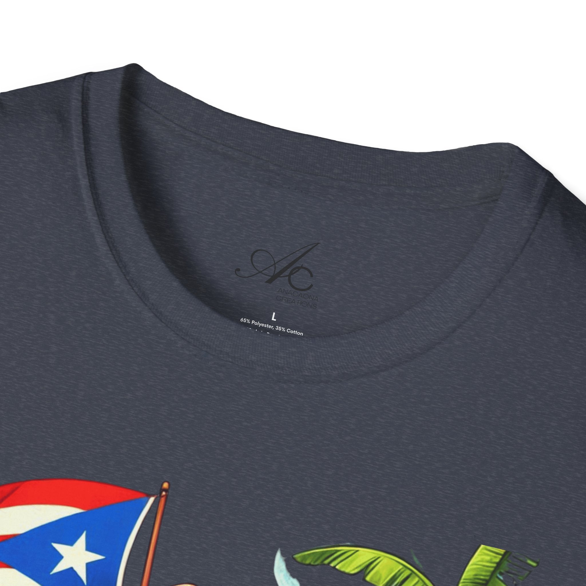 Puerto Rican T-Shirt, Summer Shirt, Casual Wear, Gift for Him/Her, Beach Apparel Boriqua T-Shirt - Metamorphosis Creations