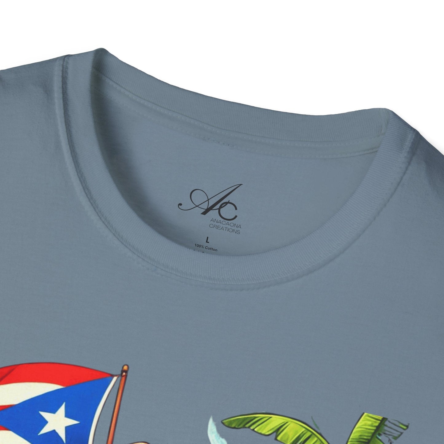 Puerto Rican T-Shirt, Summer Shirt, Casual Wear, Gift for Him/Her, Beach Apparel Boriqua T-Shirt - Metamorphosis Creations