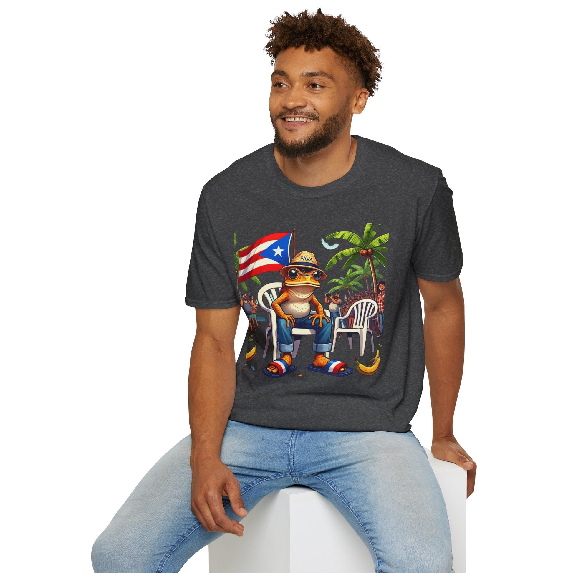 Puerto Rican T-Shirt, Summer Shirt, Casual Wear, Gift for Him/Her, Beach Apparel Boriqua T-Shirt - Metamorphosis Creations