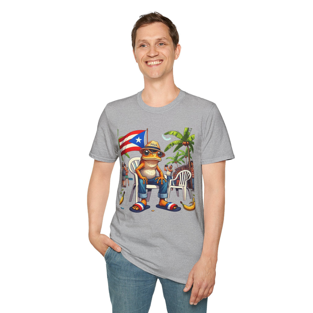 Puerto Rican T-Shirt, Summer Shirt, Casual Wear, Gift for Him/Her, Beach Apparel Boriqua T-Shirt - Metamorphosis Creations
