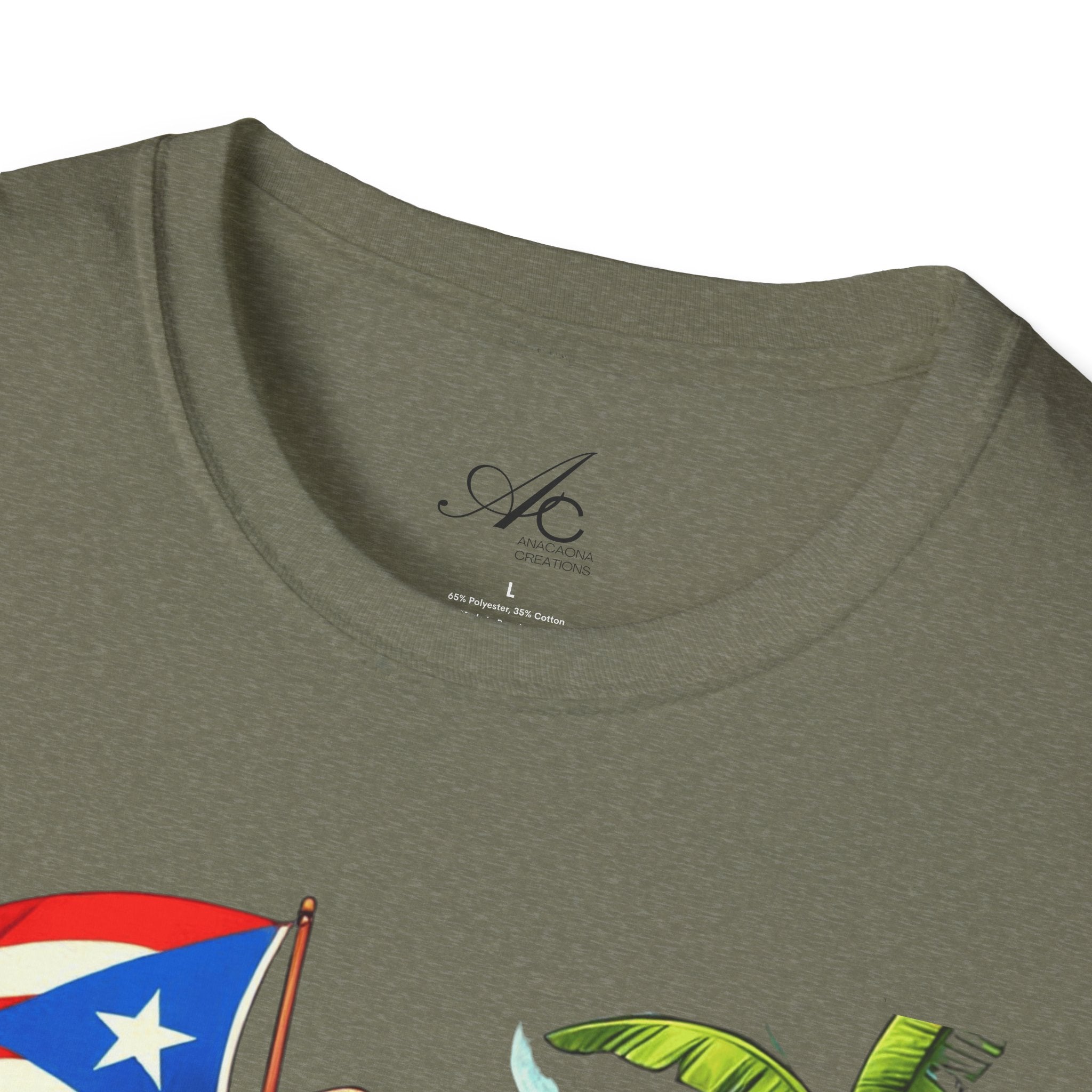 Puerto Rican T-Shirt, Summer Shirt, Casual Wear, Gift for Him/Her, Beach Apparel Boriqua T-Shirt - Metamorphosis Creations
