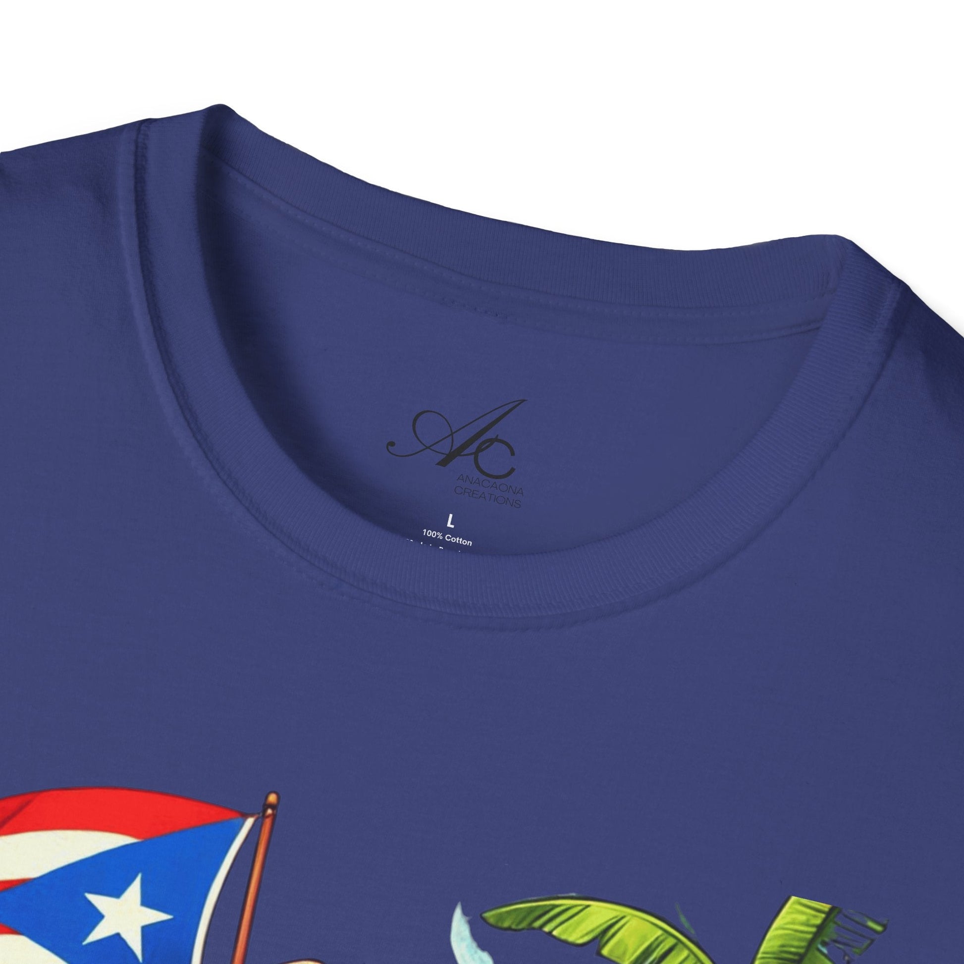 Puerto Rican T-Shirt, Summer Shirt, Casual Wear, Gift for Him/Her, Beach Apparel Boriqua T-Shirt - Metamorphosis Creations