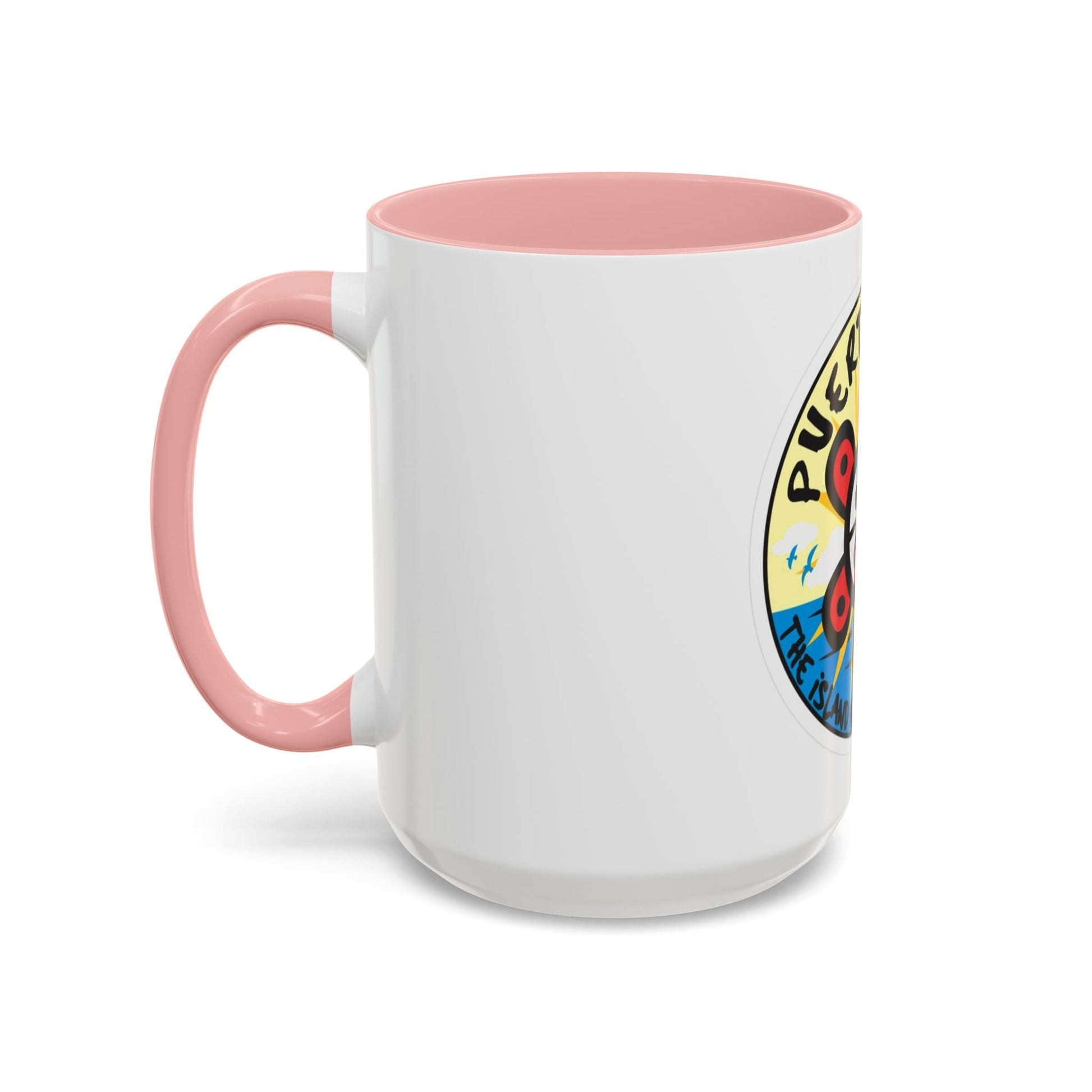 Puerto Rico Accent Coffee Mug - Island of Enchantment, Travel Souvenir, Gift for Coffee Lovers, Car Enthusiasts, Beach Decor - Metamorphosis Creations