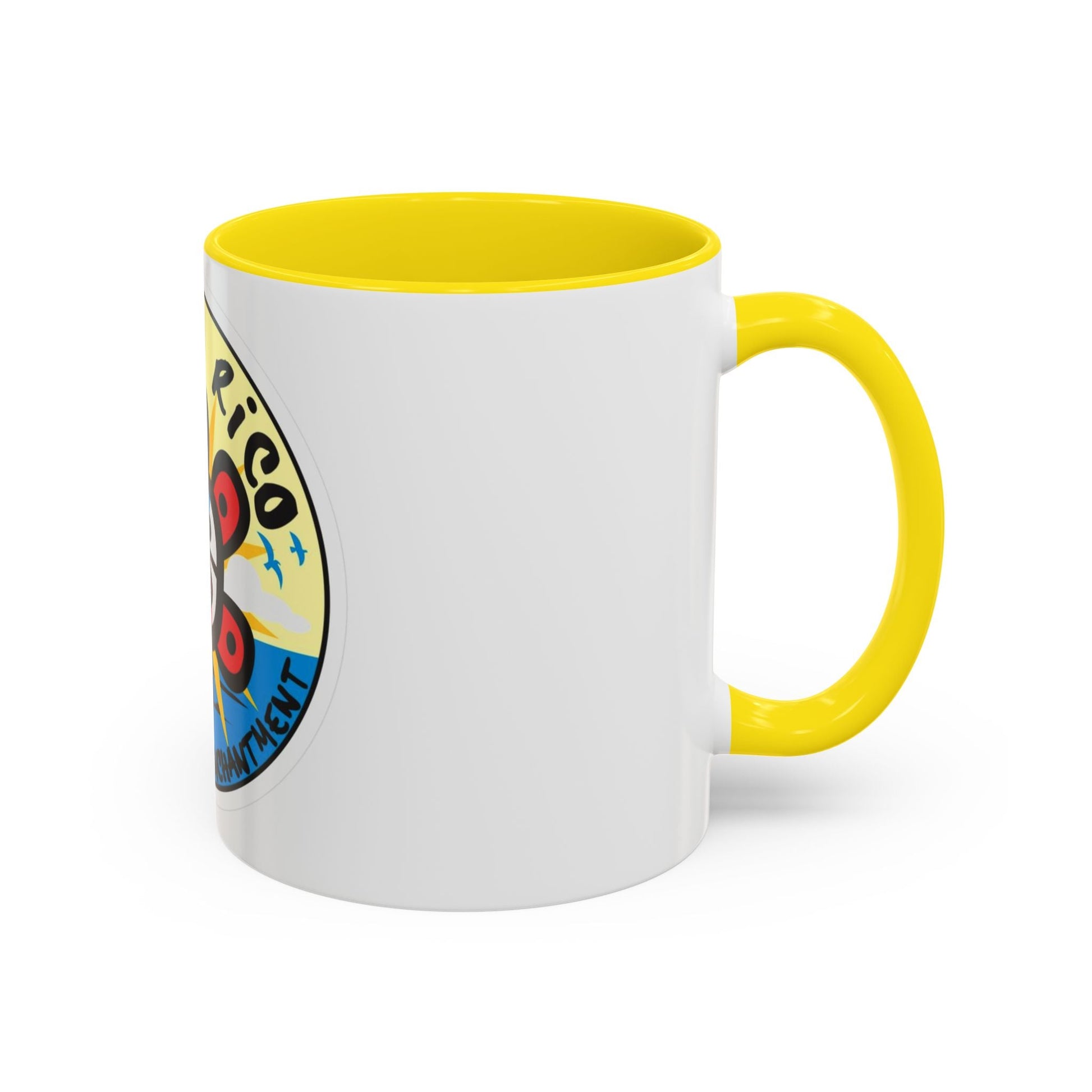 Puerto Rico Accent Coffee Mug - Island of Enchantment, Travel Souvenir, Gift for Coffee Lovers, Car Enthusiasts, Beach Decor - Metamorphosis Creations