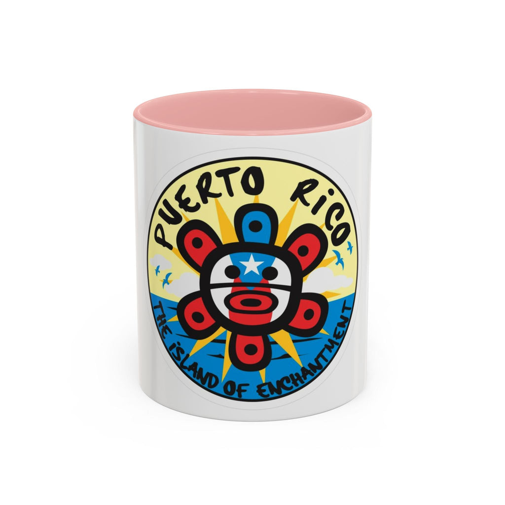 Puerto Rico Accent Coffee Mug - Island of Enchantment, Travel Souvenir, Gift for Coffee Lovers, Car Enthusiasts, Beach Decor - Metamorphosis Creations