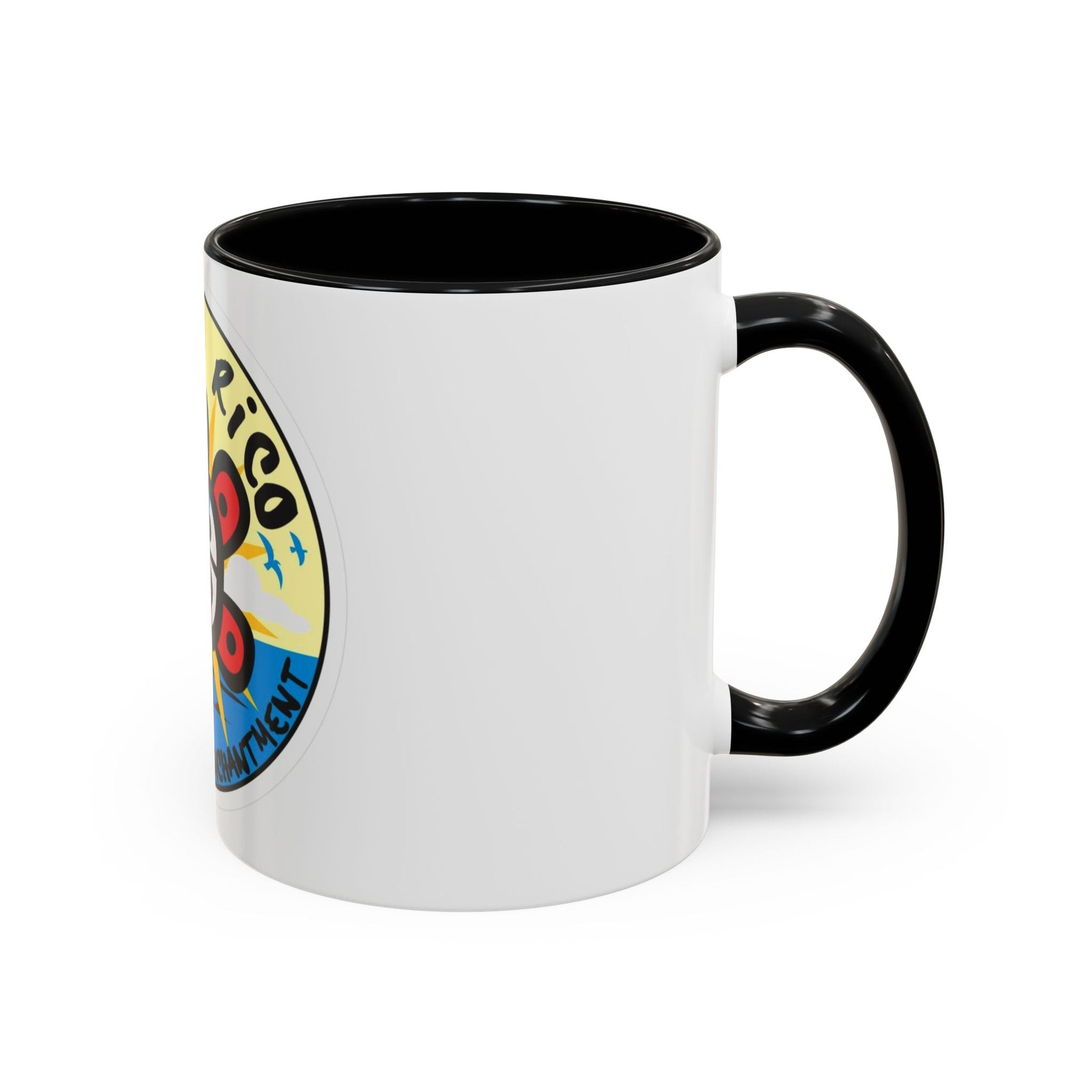 Puerto Rico Accent Coffee Mug - Island of Enchantment, Travel Souvenir, Gift for Coffee Lovers, Car Enthusiasts, Beach Decor - Metamorphosis Creations