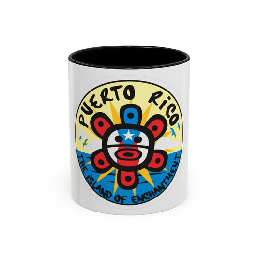 Puerto Rico Accent Coffee Mug - Island of Enchantment, Travel Souvenir, Gift for Coffee Lovers, Car Enthusiasts, Beach Decor - Metamorphosis Creations