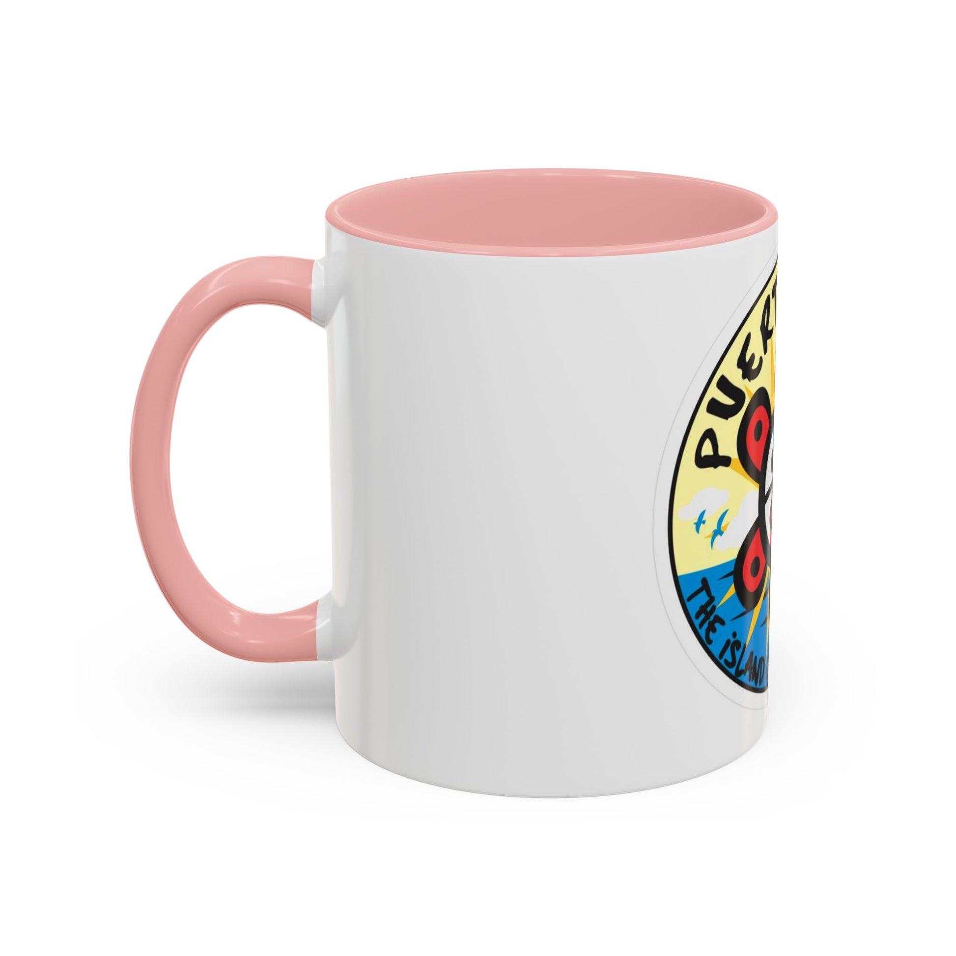 Puerto Rico Accent Coffee Mug - Island of Enchantment, Travel Souvenir, Gift for Coffee Lovers, Car Enthusiasts, Beach Decor - Metamorphosis Creations