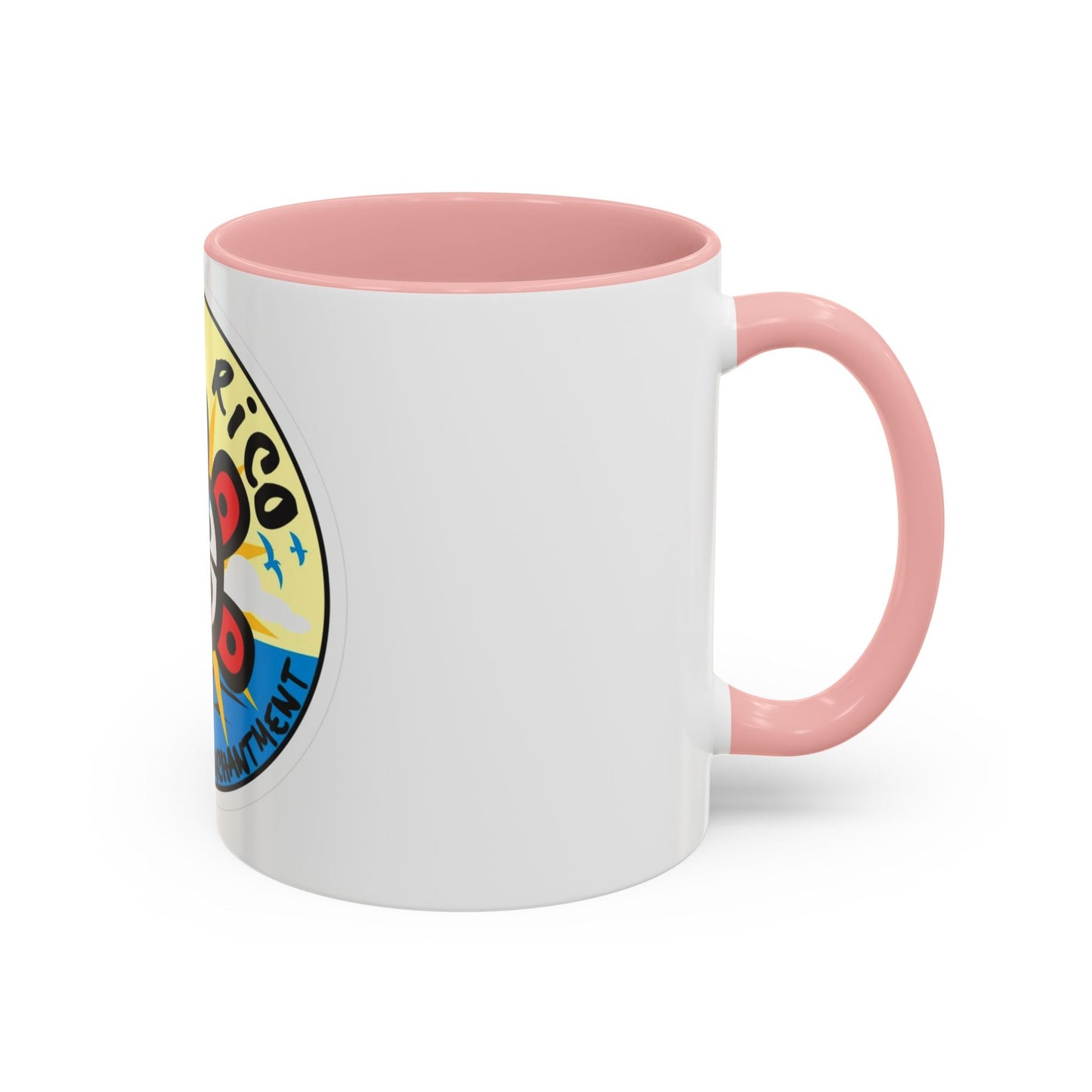 Puerto Rico Accent Coffee Mug - Island of Enchantment, Travel Souvenir, Gift for Coffee Lovers, Car Enthusiasts, Beach Decor - Metamorphosis Creations