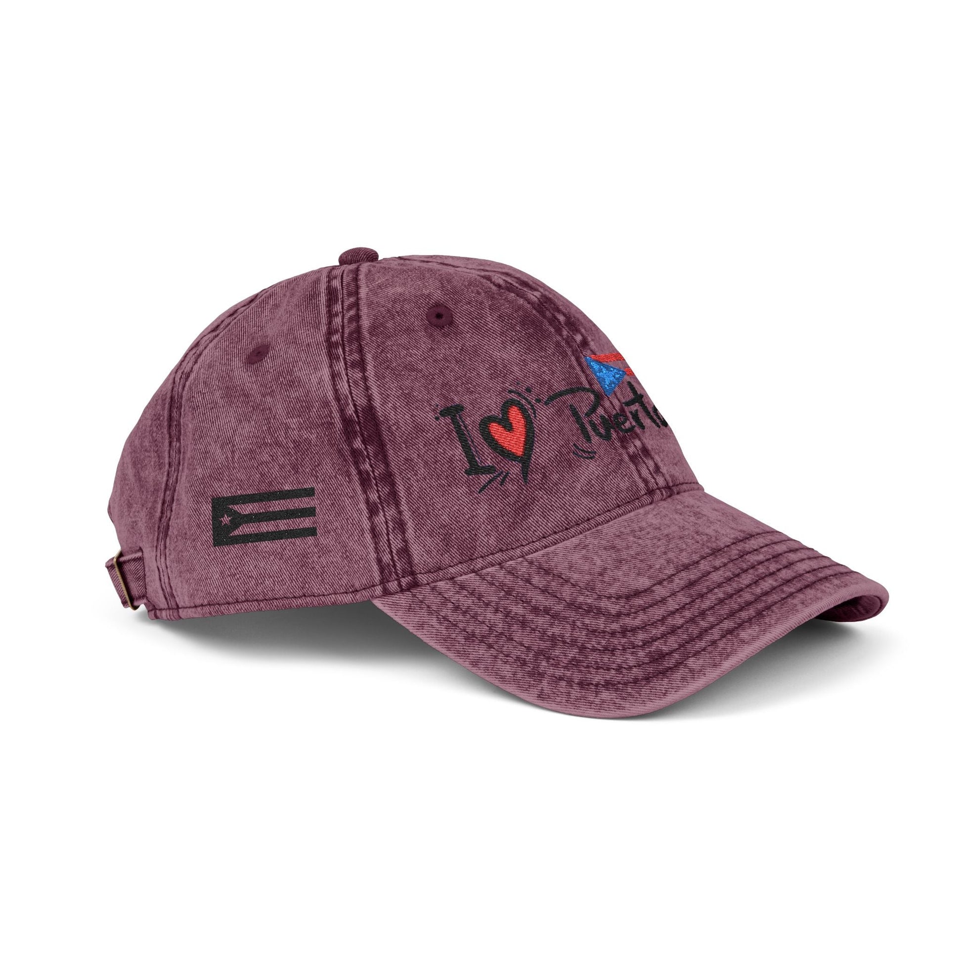 Puerto Rico Accessories Boricua Apparel Outdoor Adventure Hat, Gift for Hikers, Campers, Casual Style, Unisex Red Cap - Metamorphosis Creations