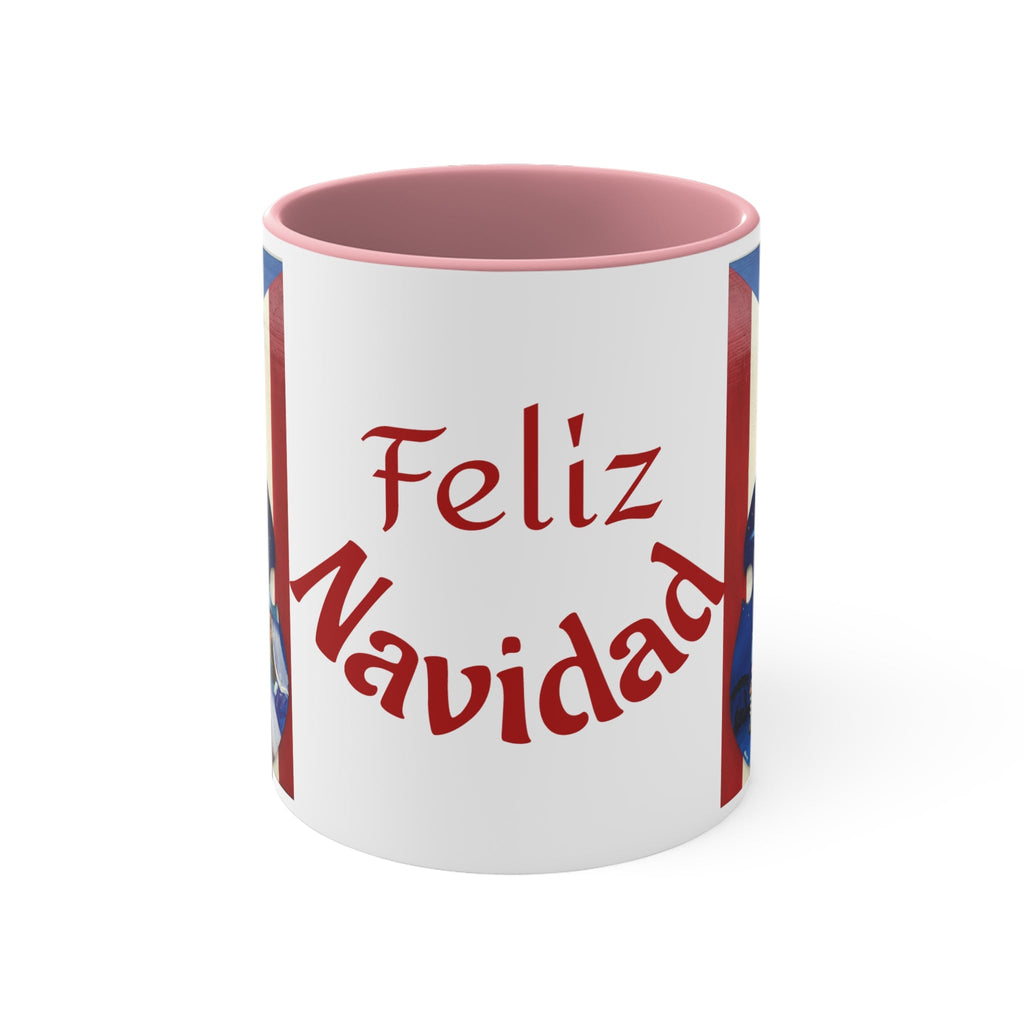 Puerto Rico Christmas Mugs, Festive Holiday Coffee Cup, Gift for Musicians, Feliz Navidad Mug, Puerto Rican Art - Metamorphosis Creations