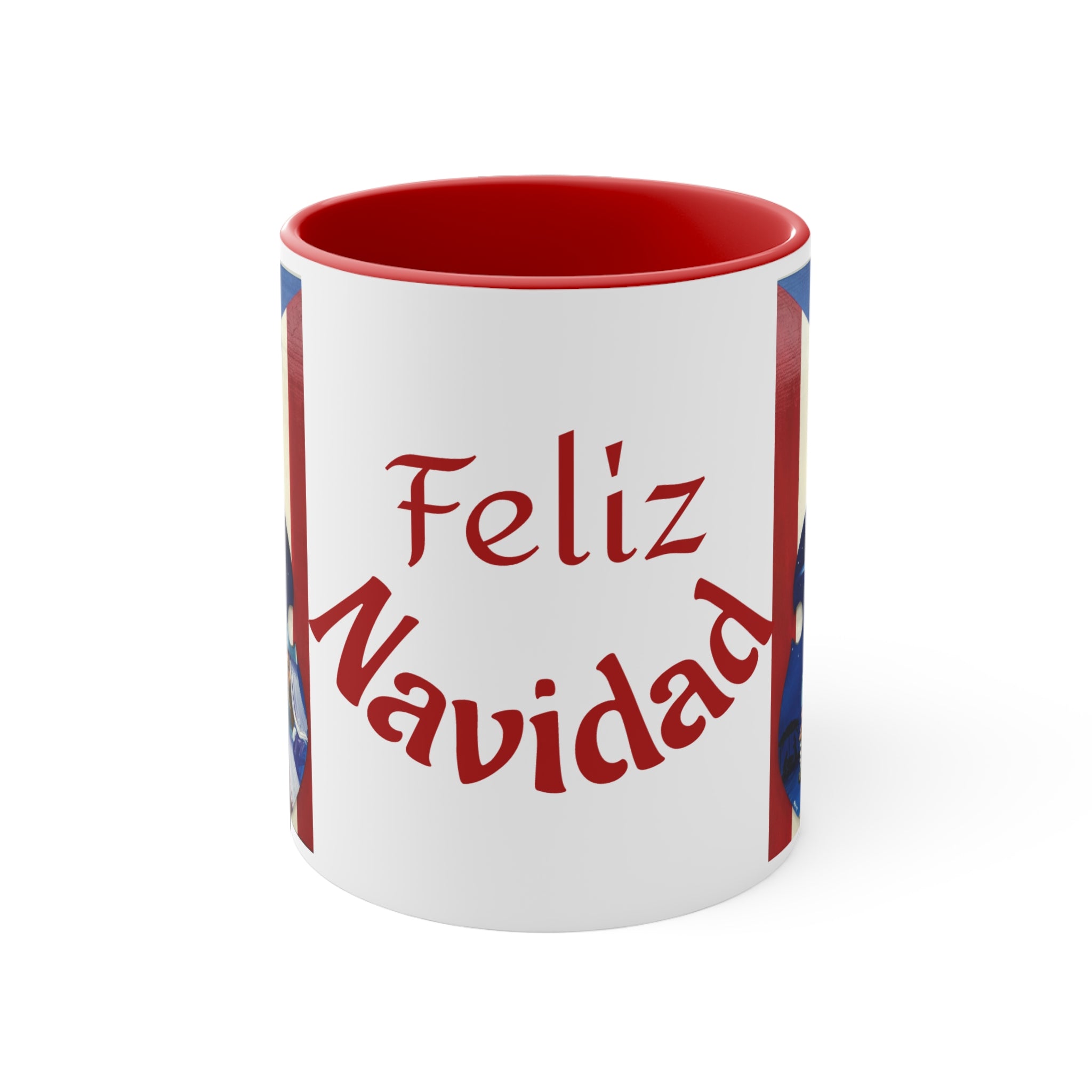 Puerto Rico Christmas Mugs, Festive Holiday Coffee Cup, Gift for Musicians, Feliz Navidad Mug, Puerto Rican Art - Metamorphosis Creations