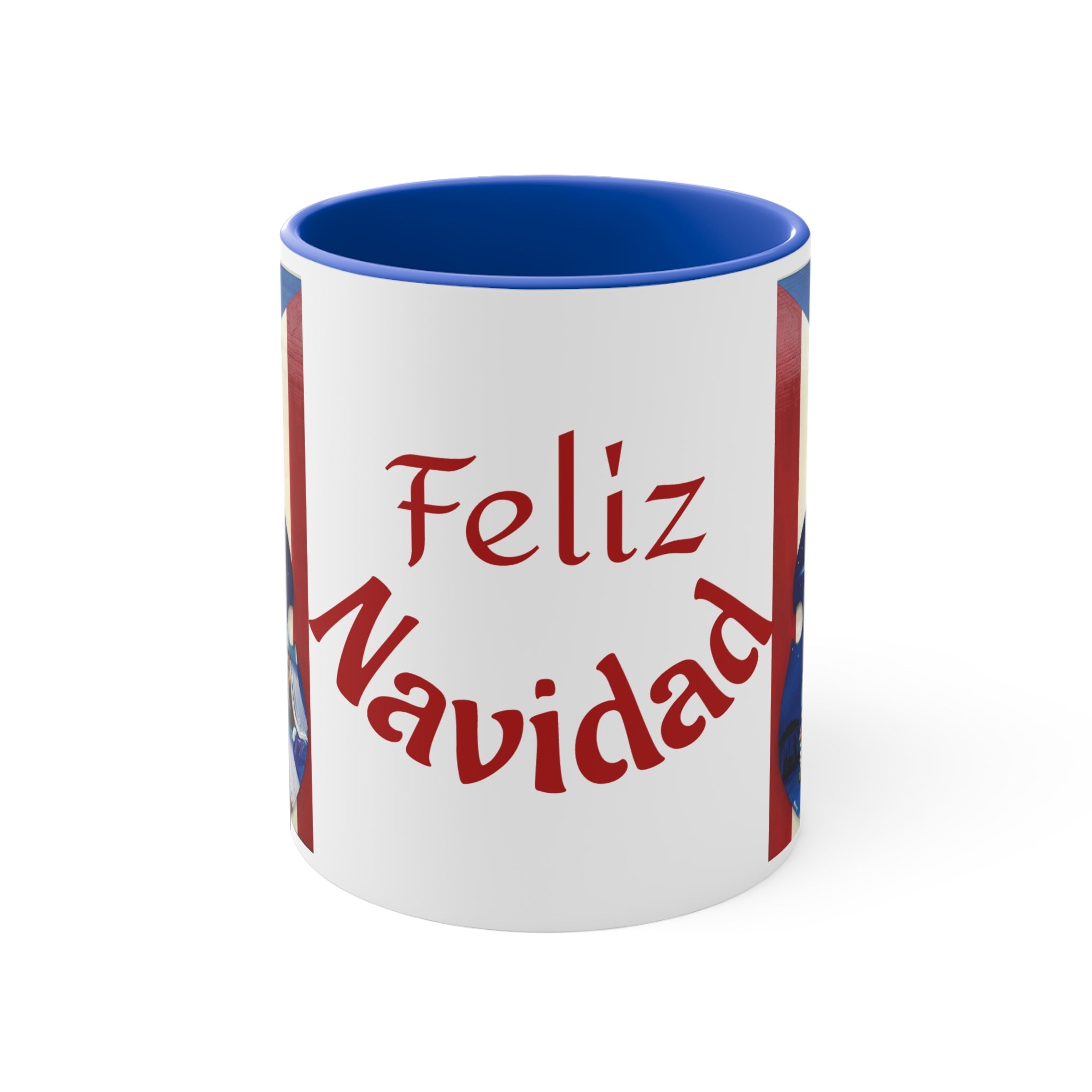Puerto Rico Christmas Mugs, Festive Holiday Coffee Cup, Gift for Musicians, Feliz Navidad Mug, Puerto Rican Art - Metamorphosis Creations
