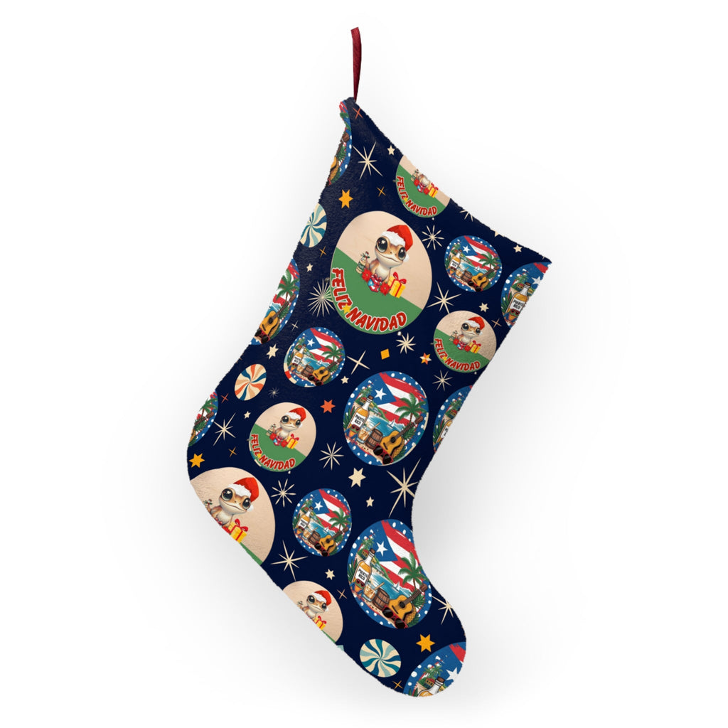 Puerto Rico Christmas Stockings Decor - Metamorphosis Creations