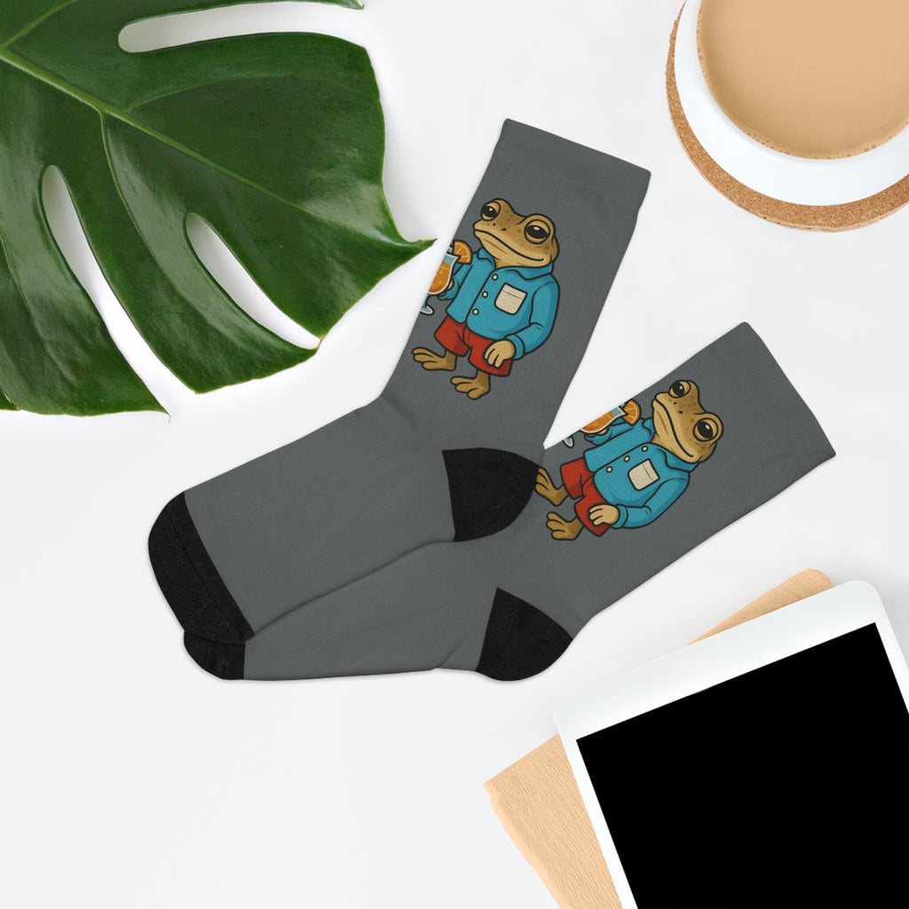Puerto Rico Concho Socks – Colorful Island Pride Footwear for Everyday Wear & Gifts - Metamorphosis Creations