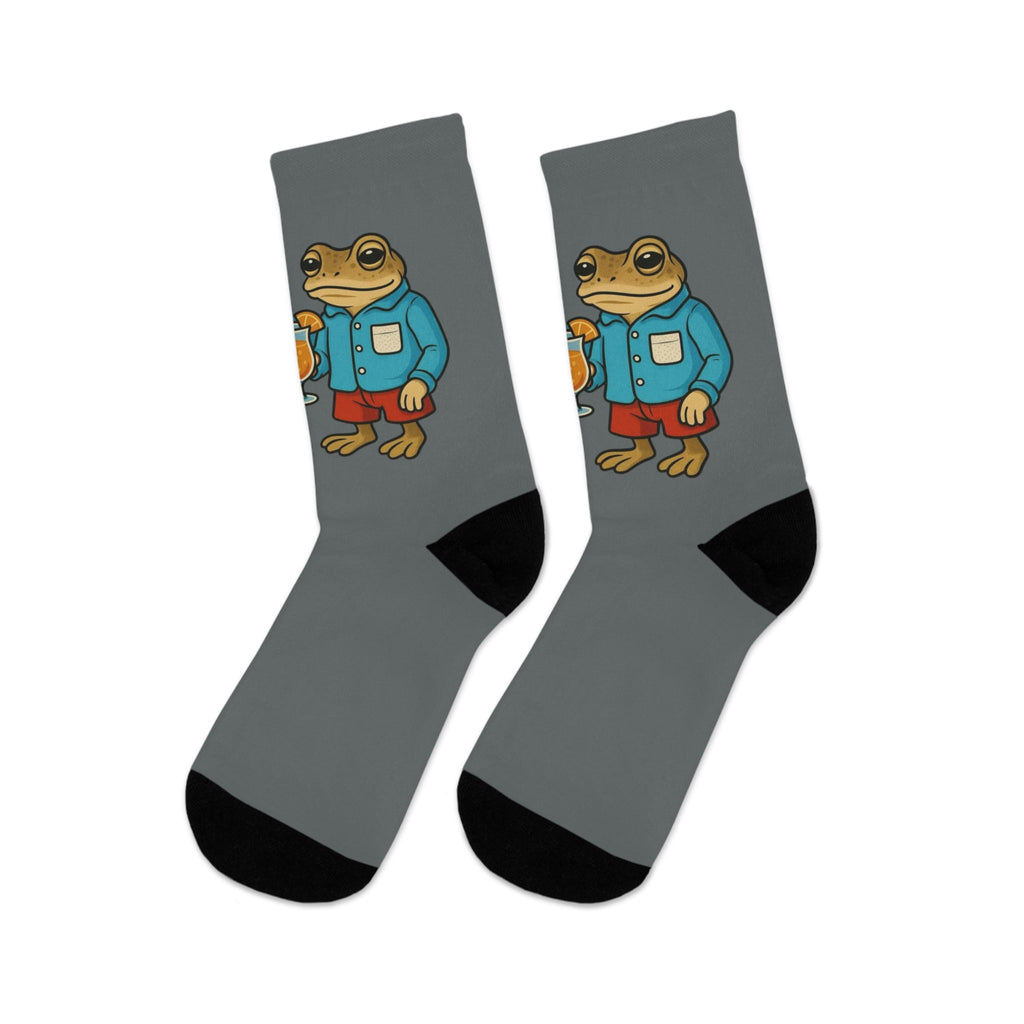 Puerto Rico Concho Socks – Colorful Island Pride Footwear for Everyday Wear & Gifts - Metamorphosis Creations