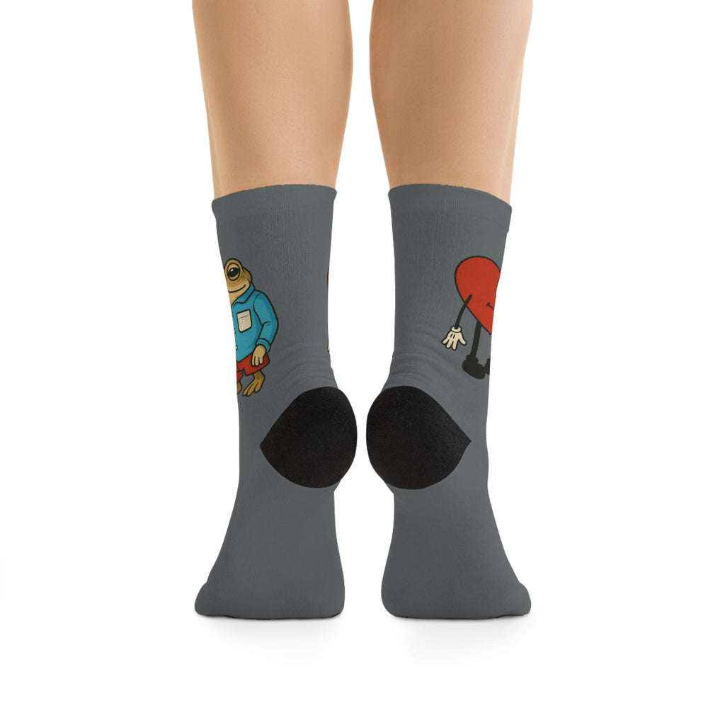 Puerto Rico Concho Socks – Colorful Island Pride Footwear for Everyday Wear & Gifts - Metamorphosis Creations