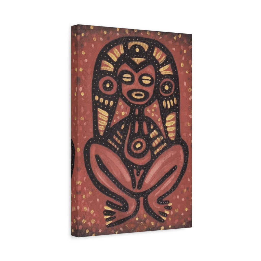 PUERTO RICO Culture Indians Inspired Print, Modern Tribal Artwork - Metamorphosis Creations