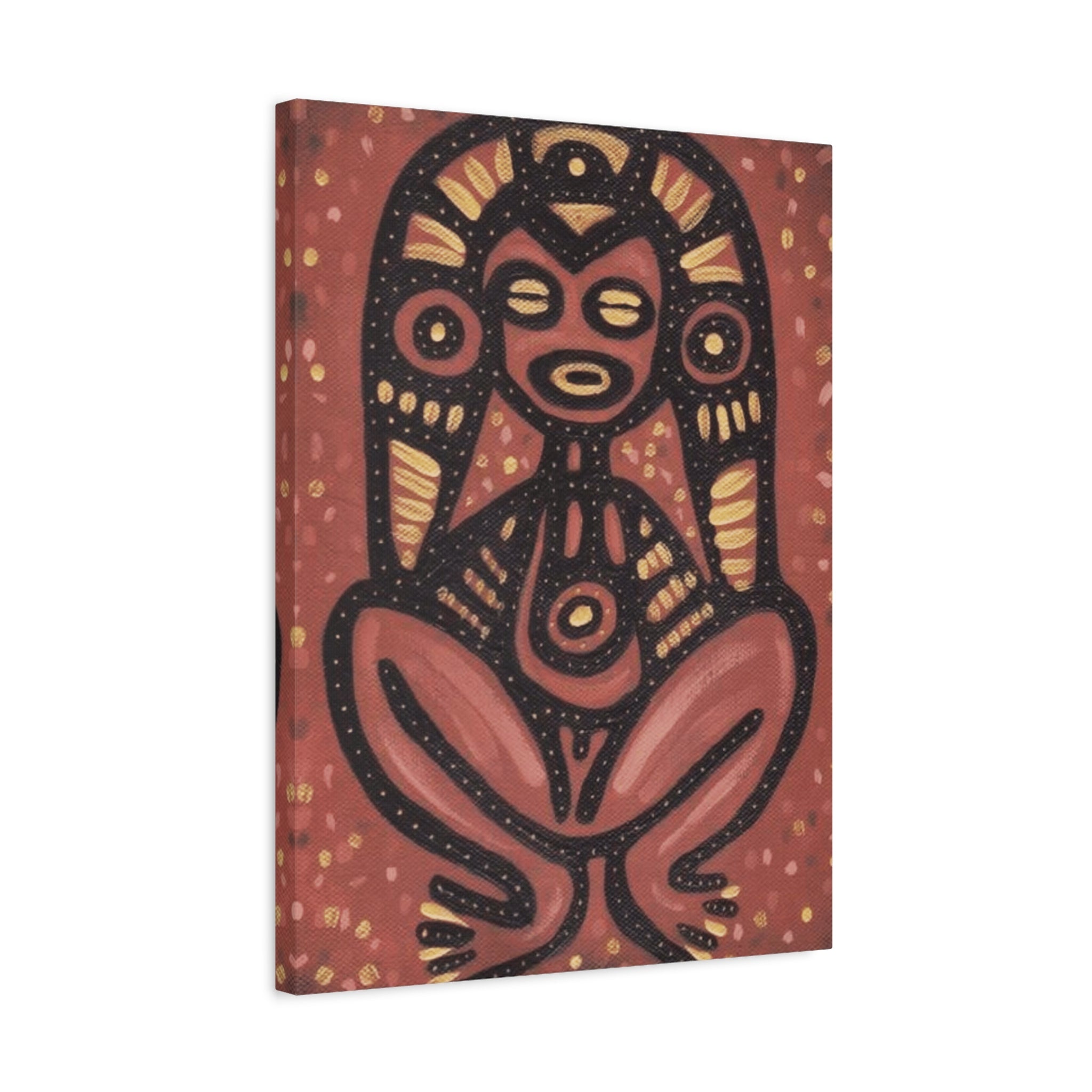 PUERTO RICO Culture Indians Inspired Print, Modern Tribal Artwork - Metamorphosis Creations