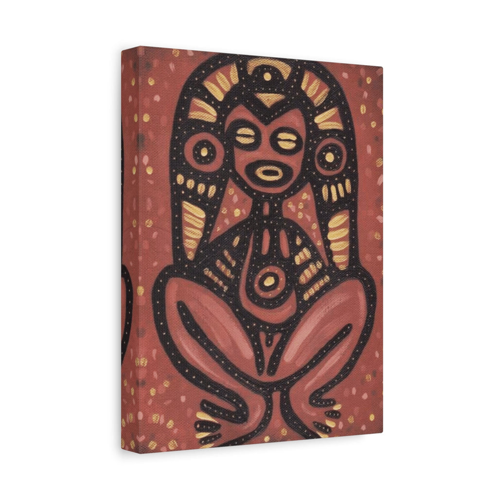 PUERTO RICO Culture Indians Inspired Print, Modern Tribal Artwork - Metamorphosis Creations