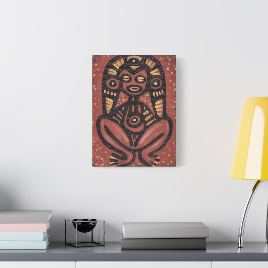 PUERTO RICO Culture Indians Inspired Print, Modern Tribal Artwork - Metamorphosis Creations
