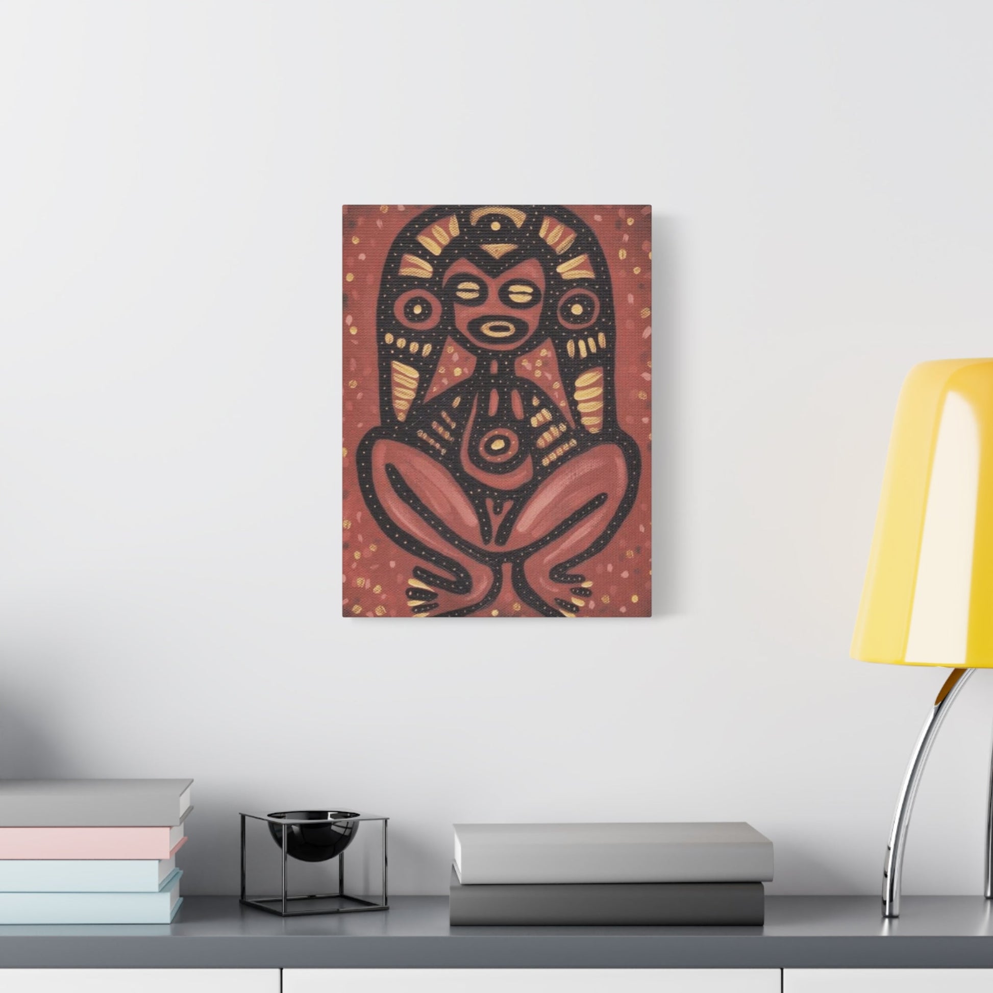 PUERTO RICO Culture Indians Inspired Print, Modern Tribal Artwork - Metamorphosis Creations