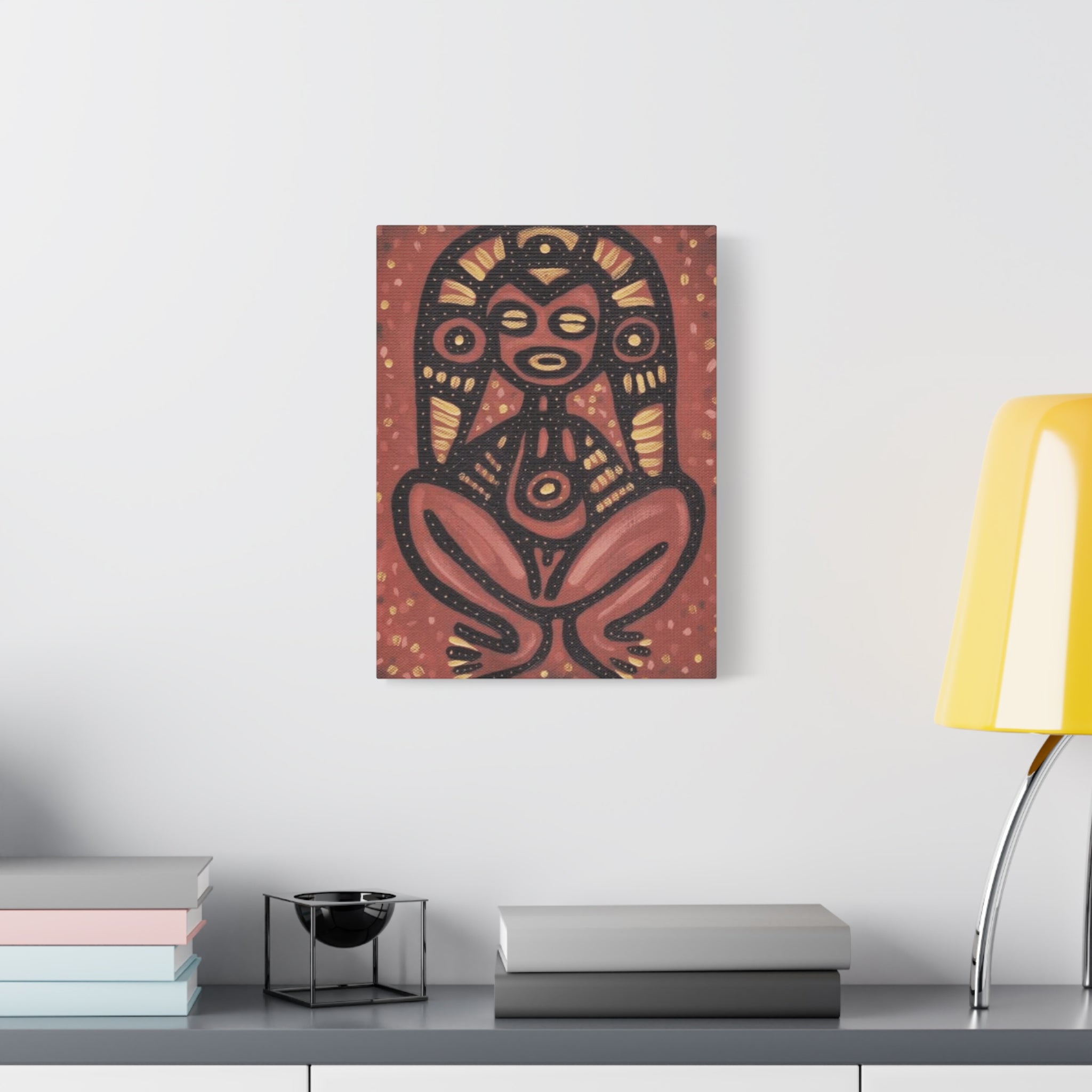 PUERTO RICO Culture Indians Inspired Print, Modern Tribal Artwork - Metamorphosis Creations