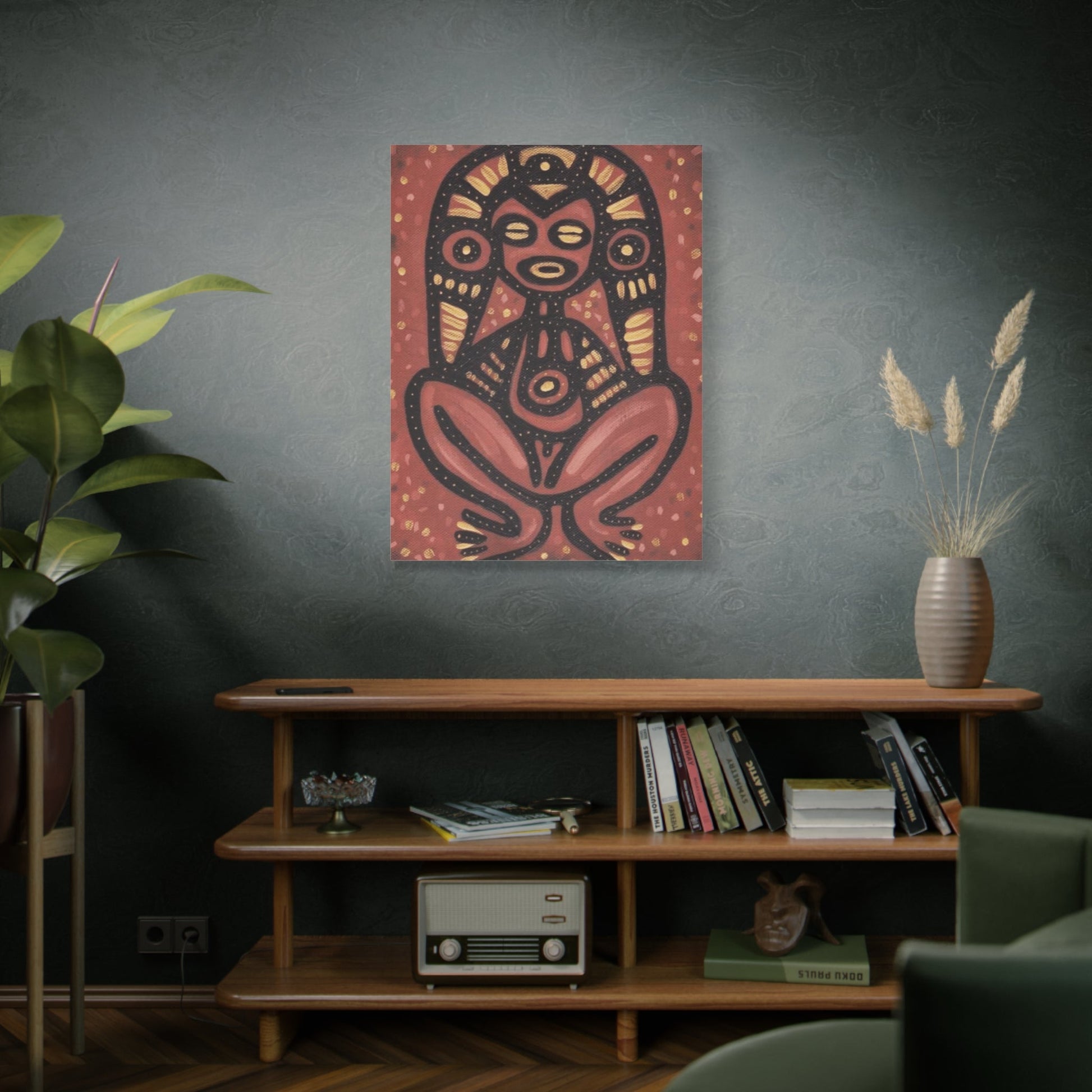 PUERTO RICO Culture Indians Inspired Print, Modern Tribal Artwork - Metamorphosis Creations