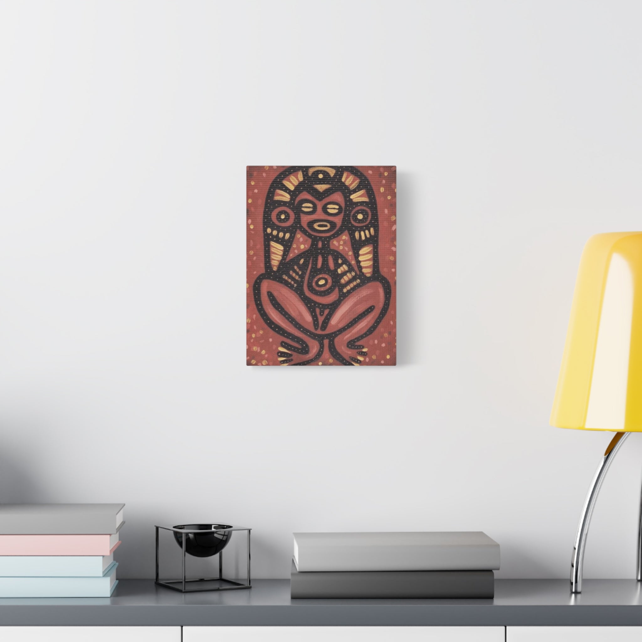 PUERTO RICO Culture Indians Inspired Print, Modern Tribal Artwork - Metamorphosis Creations