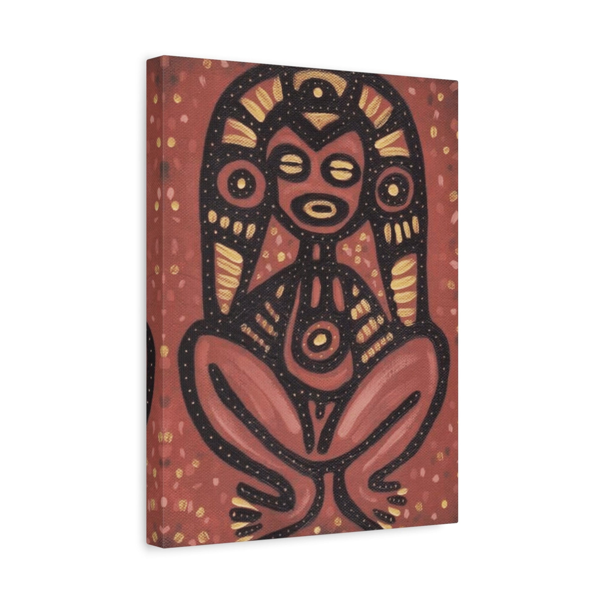 PUERTO RICO Culture Indians Inspired Print, Modern Tribal Artwork - Metamorphosis Creations