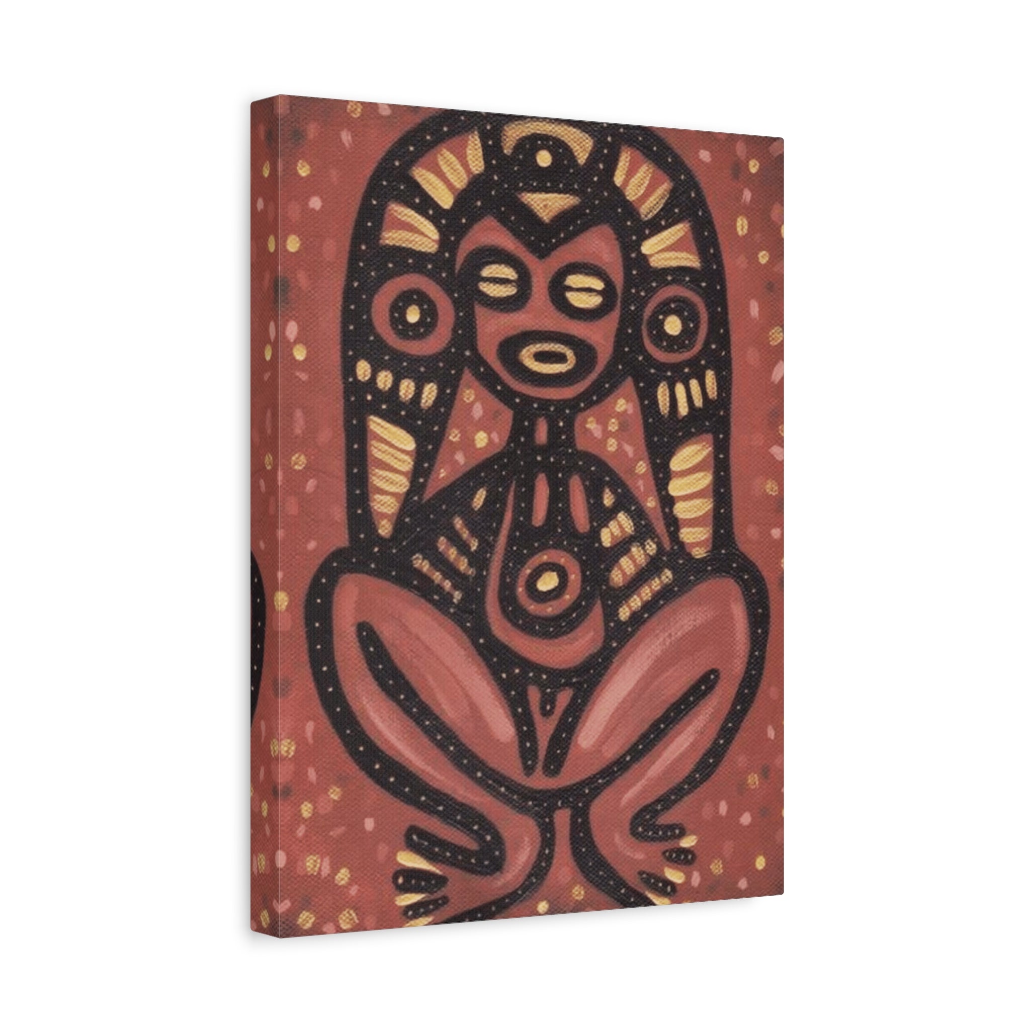 PUERTO RICO Culture Indians Inspired Print, Modern Tribal Artwork - Metamorphosis Creations