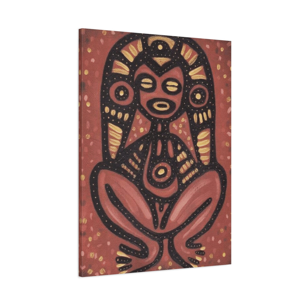 PUERTO RICO Culture Indians Inspired Print, Modern Tribal Artwork - Metamorphosis Creations