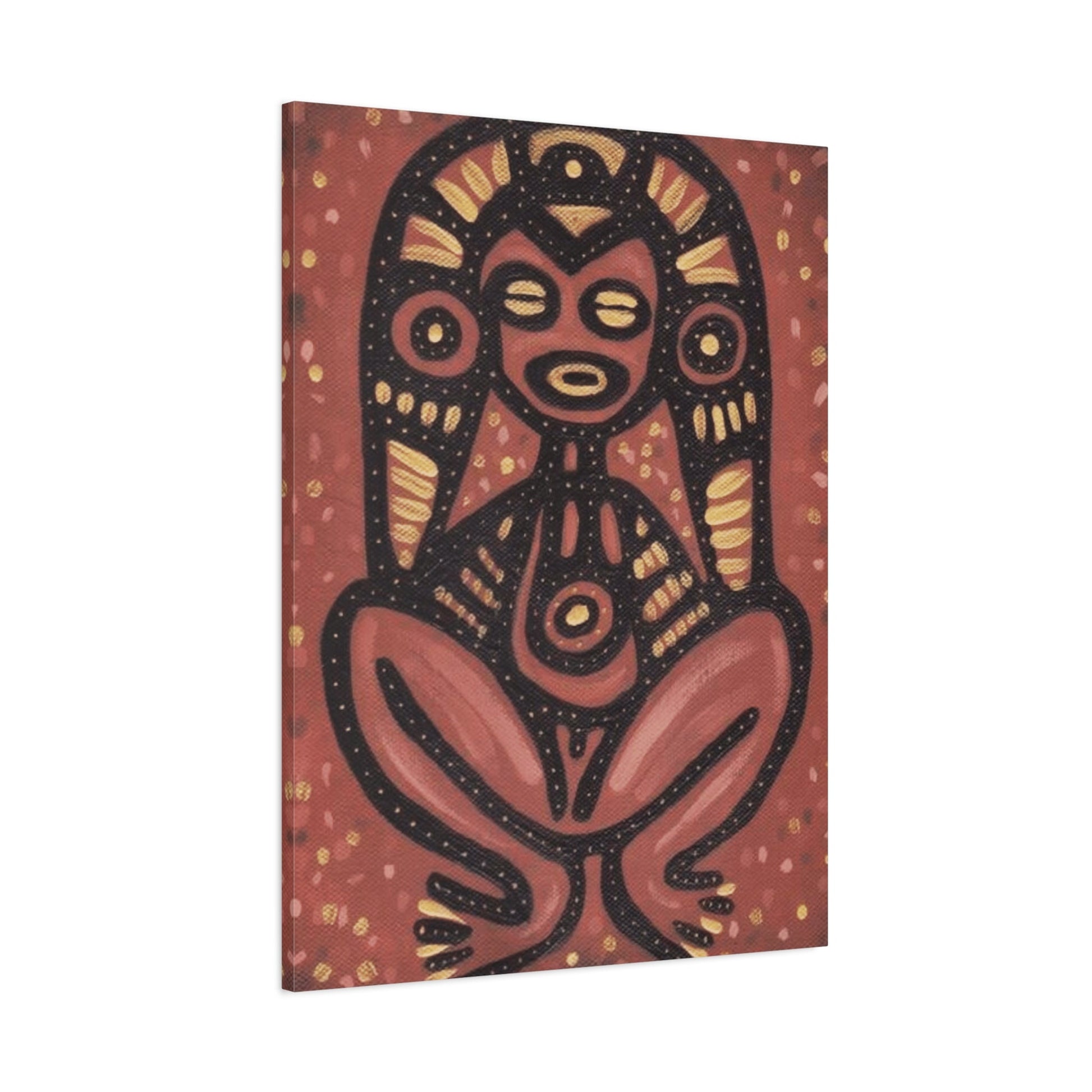 PUERTO RICO Culture Indians Inspired Print, Modern Tribal Artwork - Metamorphosis Creations